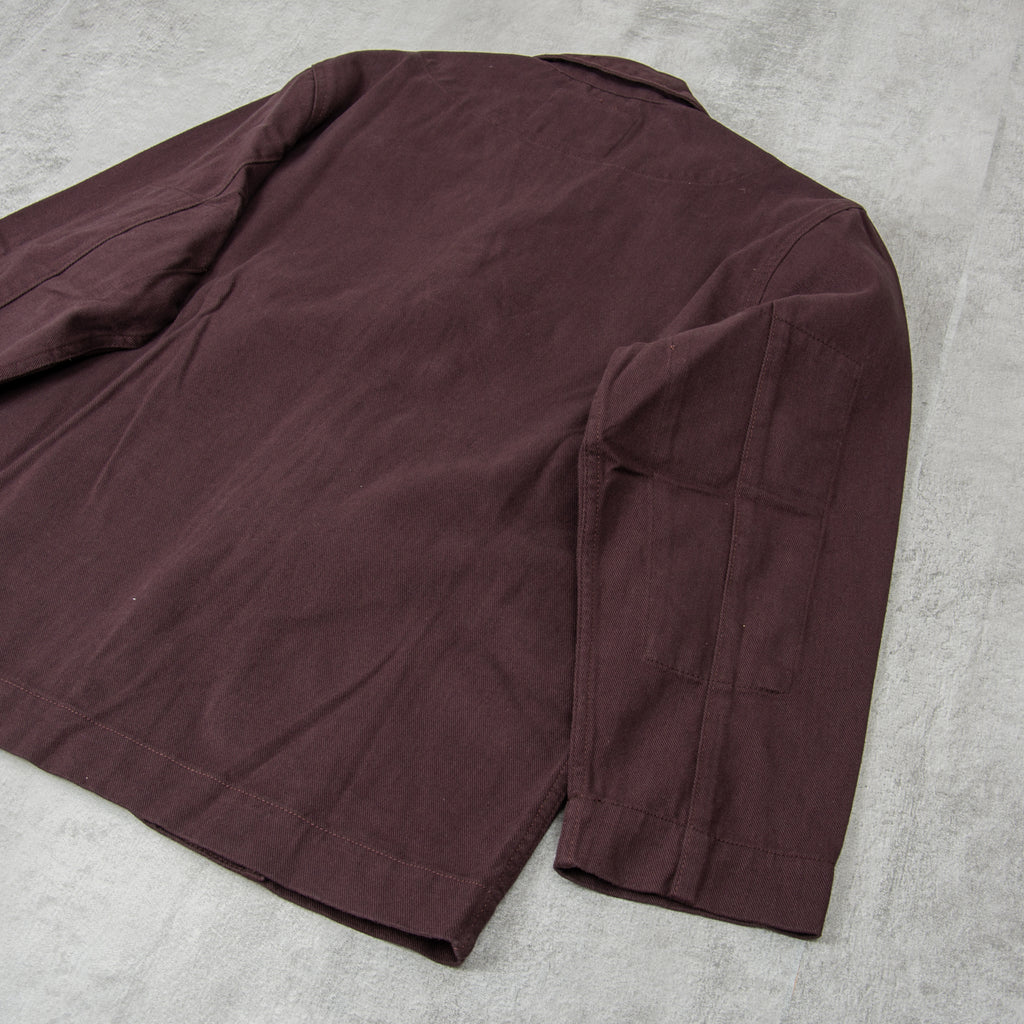 Uskees 3006 Drill Blazer - Dark Plum 3