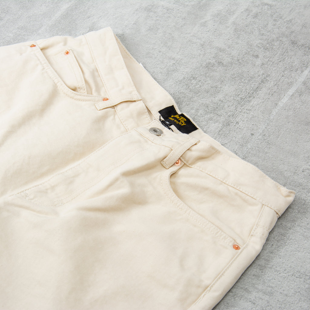 Stan Ray 5 Pocket Straight - Natural Twill 4