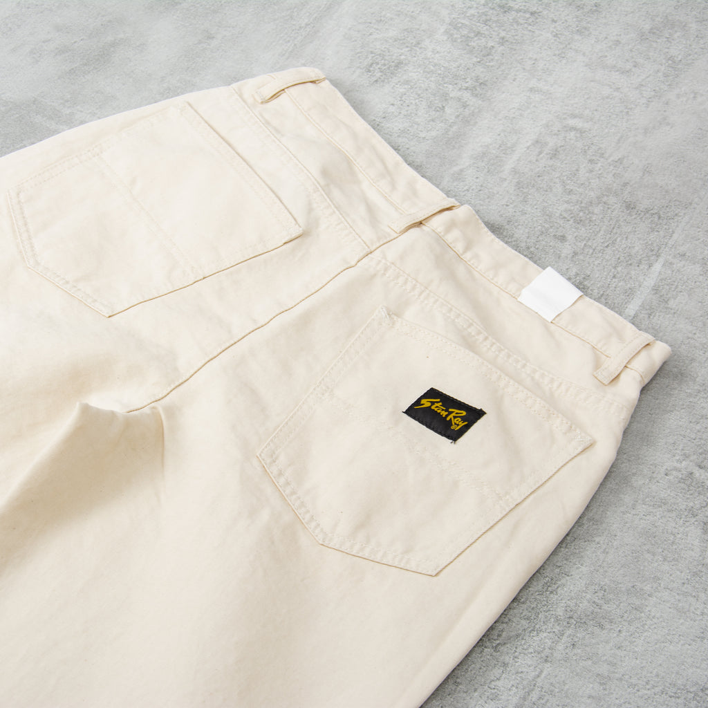 Stan Ray 5 Pocket Straight - Natural Twill 2