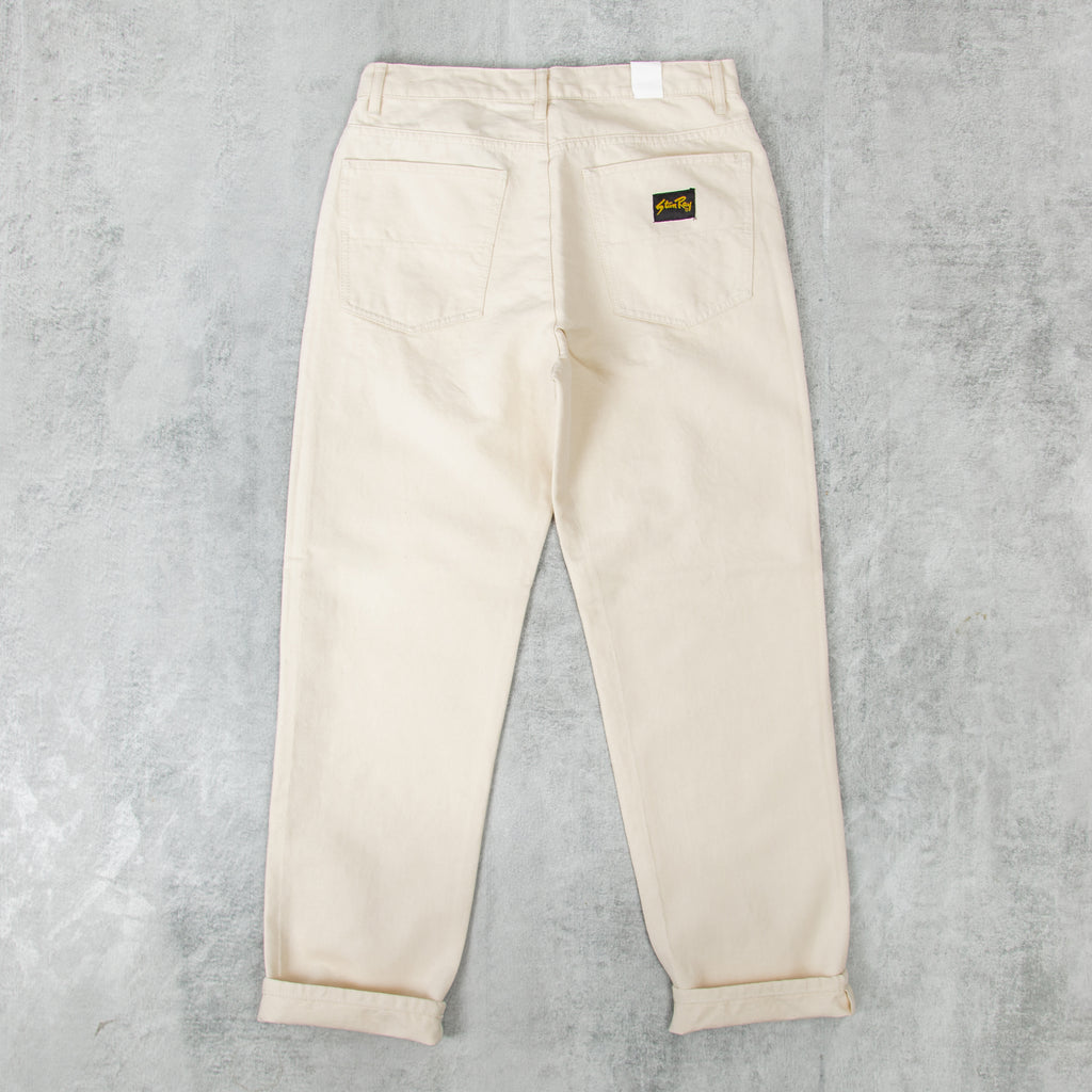 Stan Ray 5 Pocket Straight - Natural Twill 1