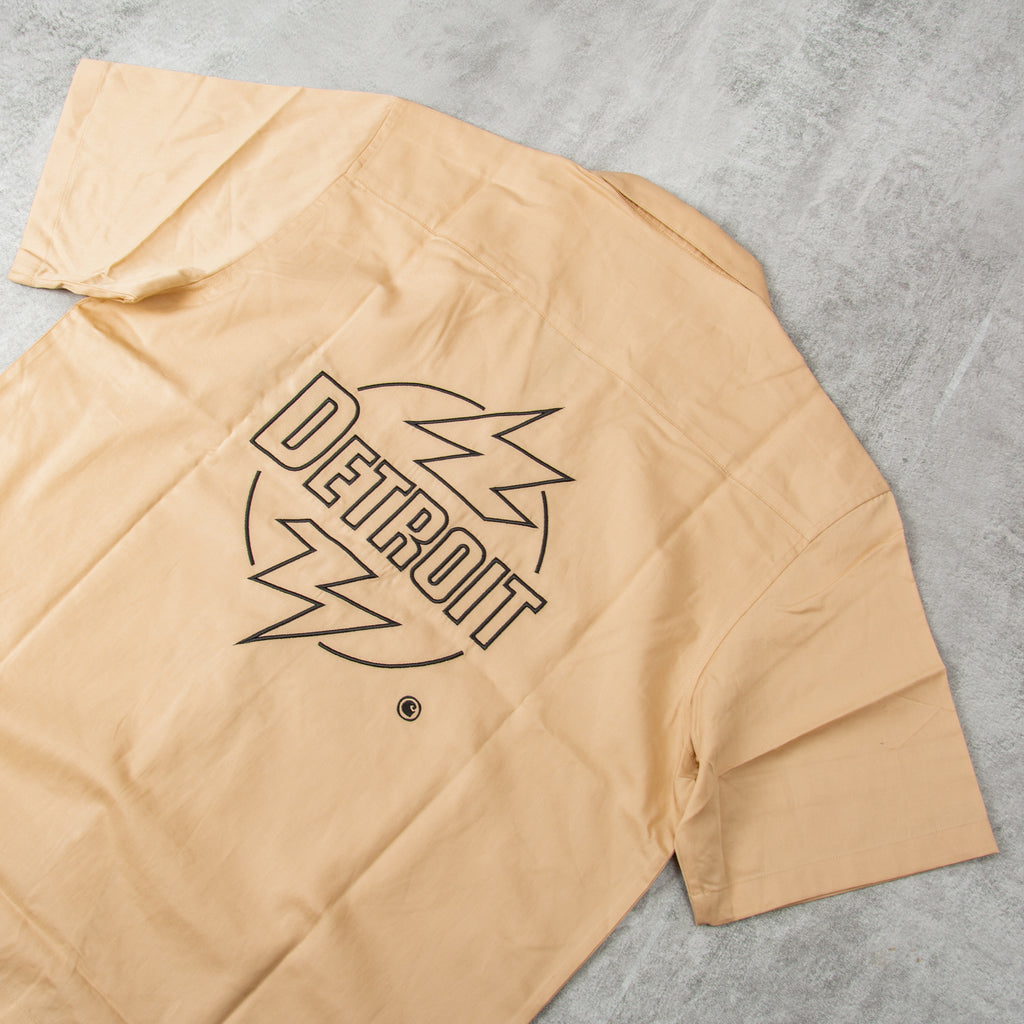 Carhartt WIP Ablaze S/S Shirt - Cornsilk / Black 3