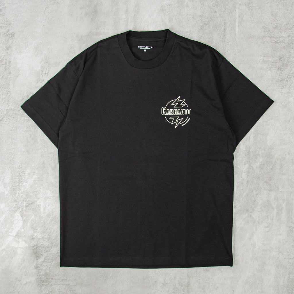 Carhartt WIP Ablaze Tee - Black / Wax 1