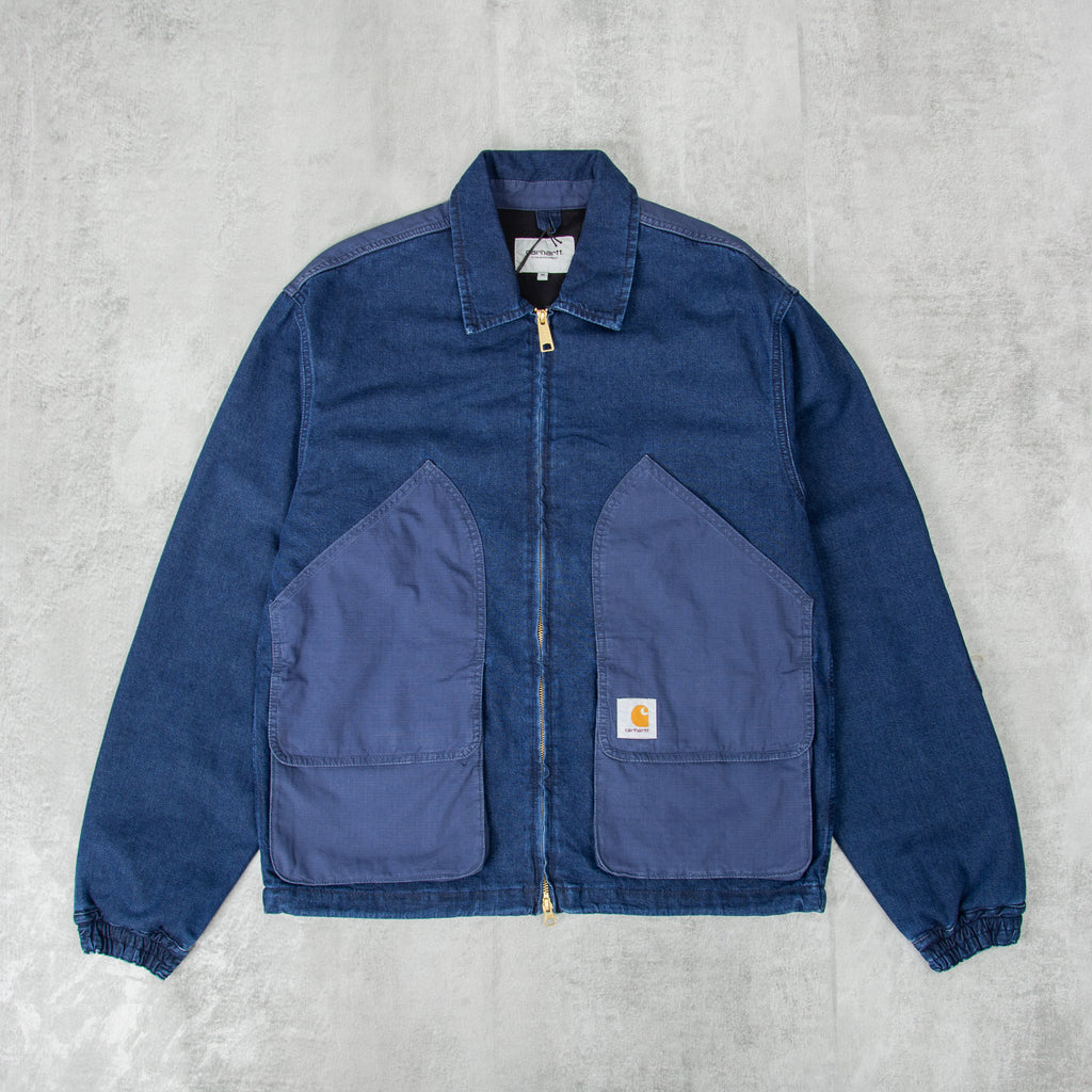Buy the Carhartt WIP Alma Jacket - Blue Stone Washed | Union Clothing