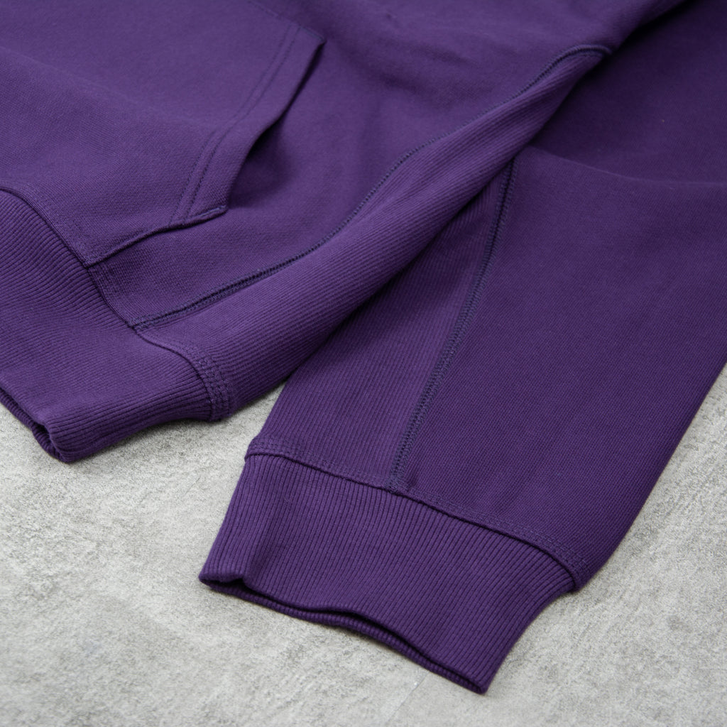 Carhartt WIP American Script Hooded Sweat - Cassis 3