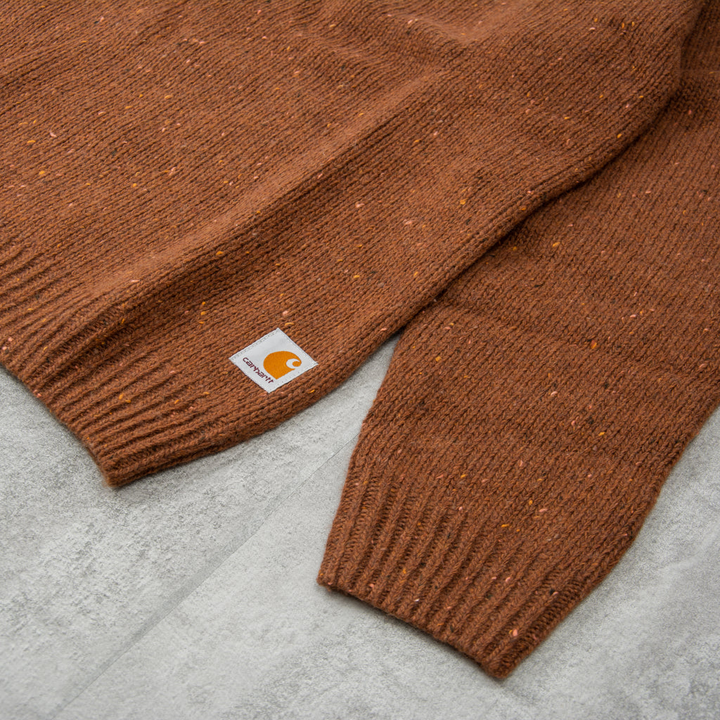 Carhartt WIP Anglistic Sweater - Speckled Tamarinds 2