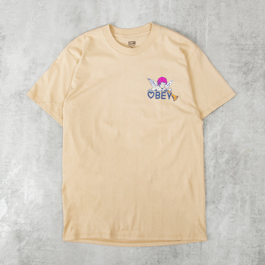 Obey Baby Angel Tee - Sand 1