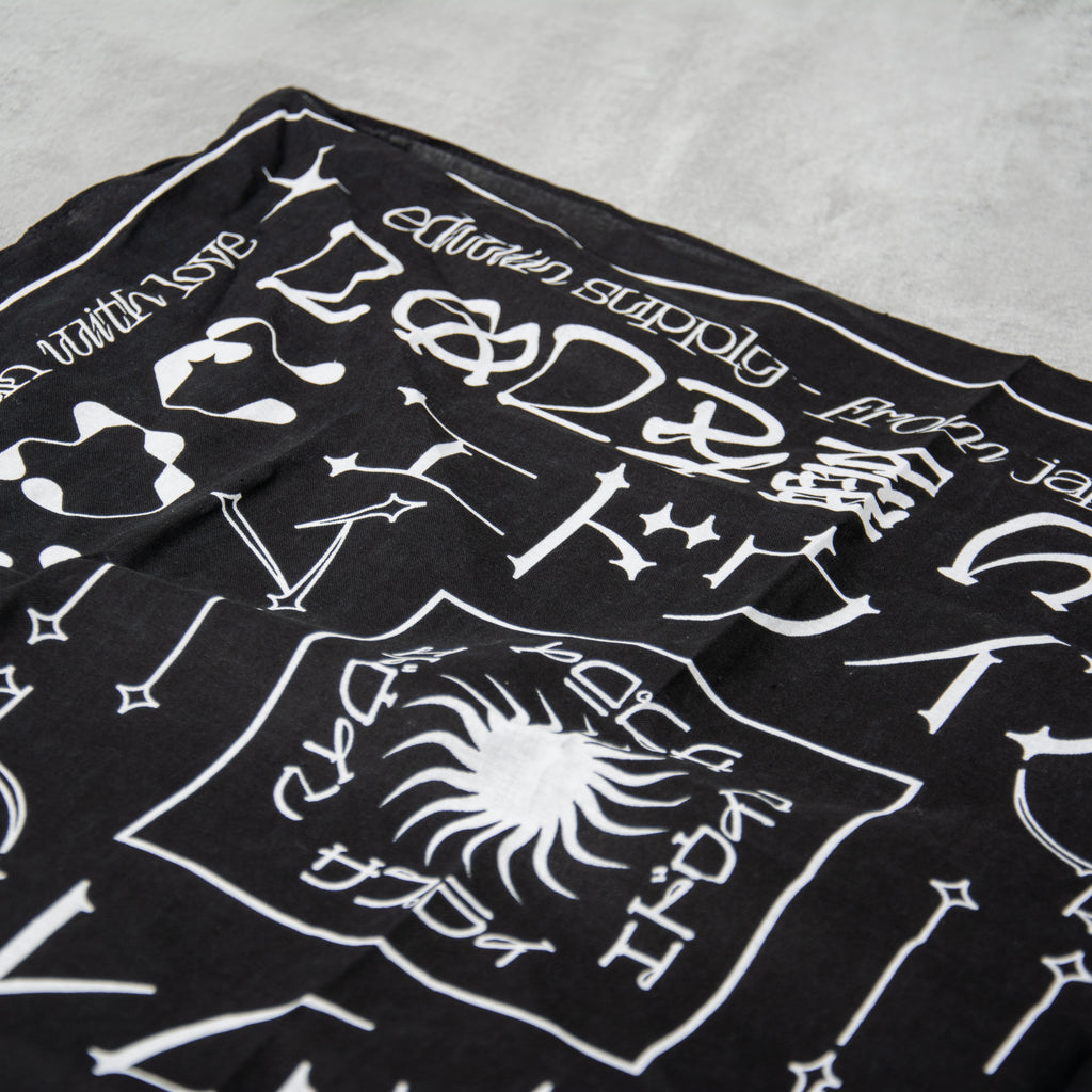 Edwin Bandana - Black / White 3