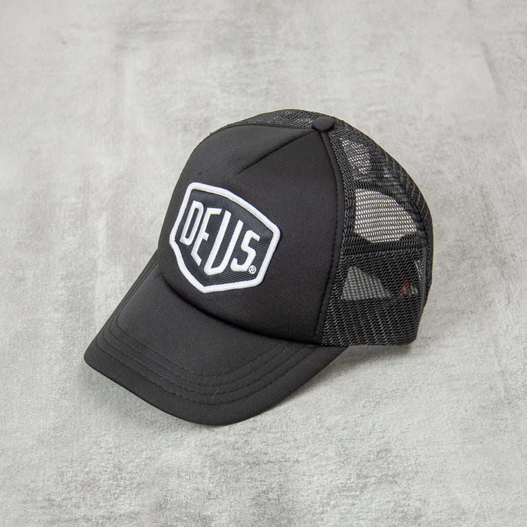 Deus ex Machina Baylands Trucker Cap - Black 1