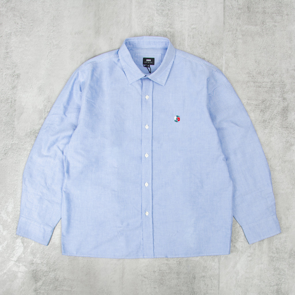 Edwin Big Ox L/S Shirt - Blue 1