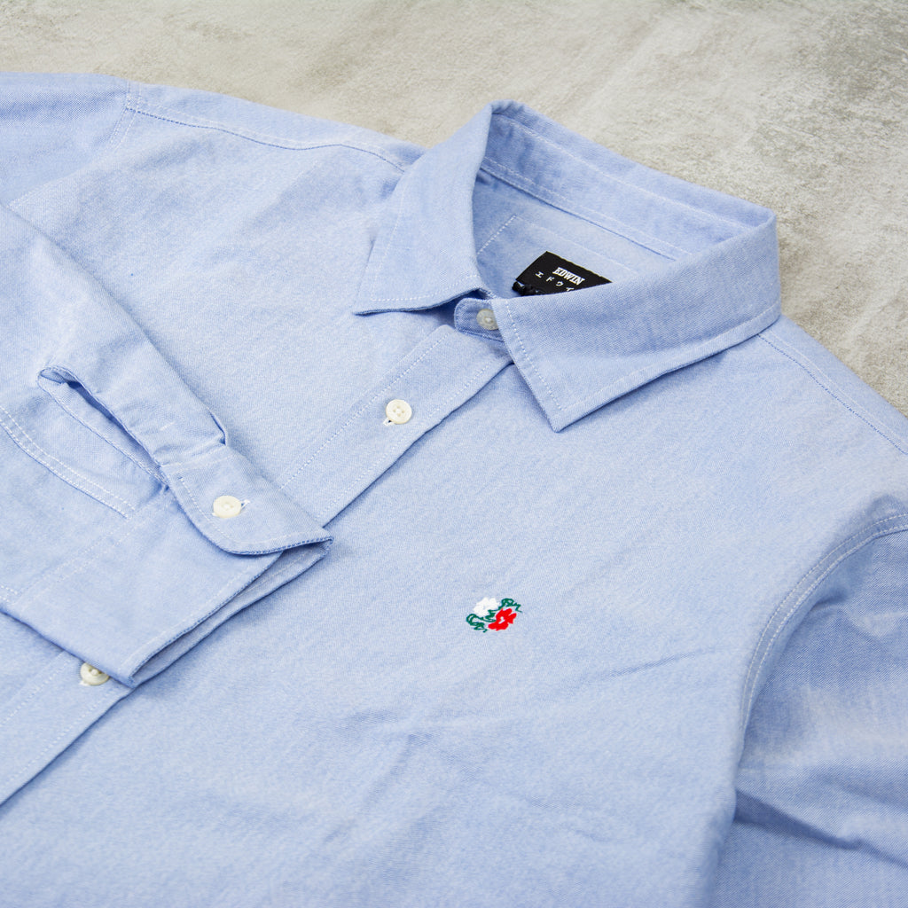 Edwin Big Ox L/S Shirt - Blue 2