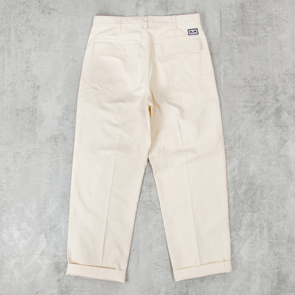 Obey Big Timer Utility Pant - Unbleached 1