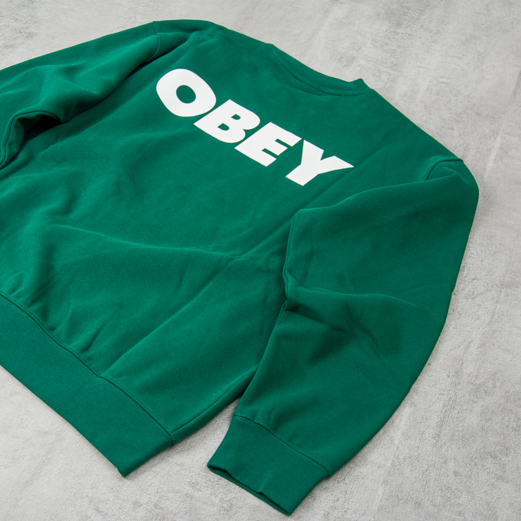 Obey Bold Crew - Aventurine Green 2