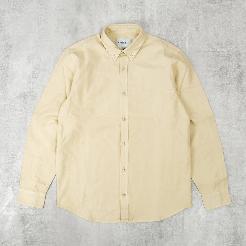 Carhartt WIP Bolton L/S Shirt - Beryl 1