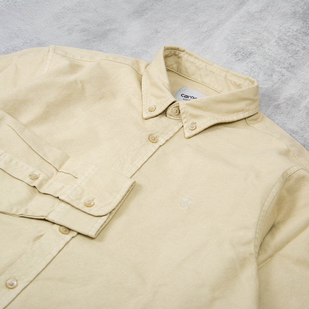 Carhartt WIP Bolton L/S Shirt - Beryl 3