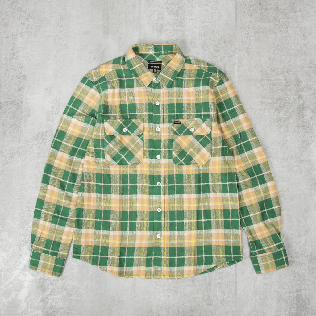 Buy the Brixton Bowery L/S Flannel Shirt @Union Clothing | Union Clothing