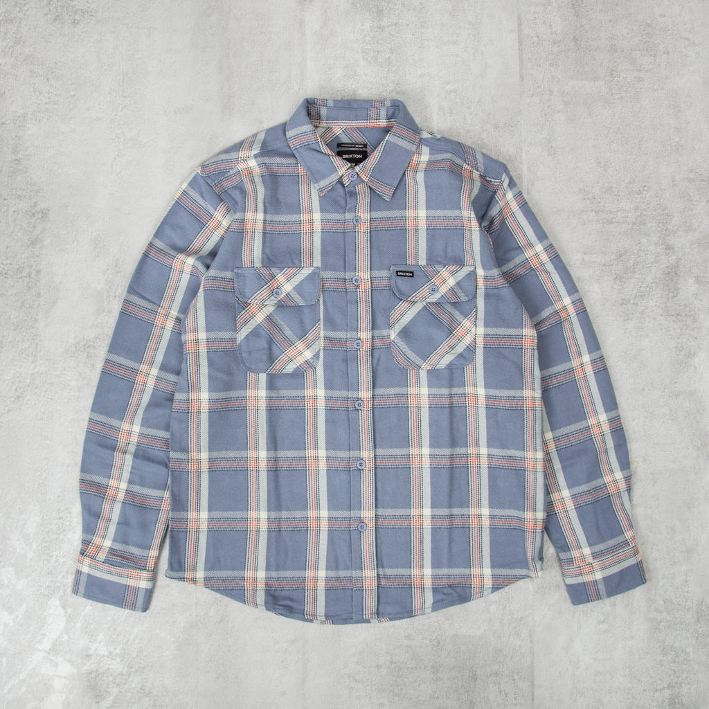 Buy the Brixton Bowery Stretch Flannel @Union Clothing | Union Clothing