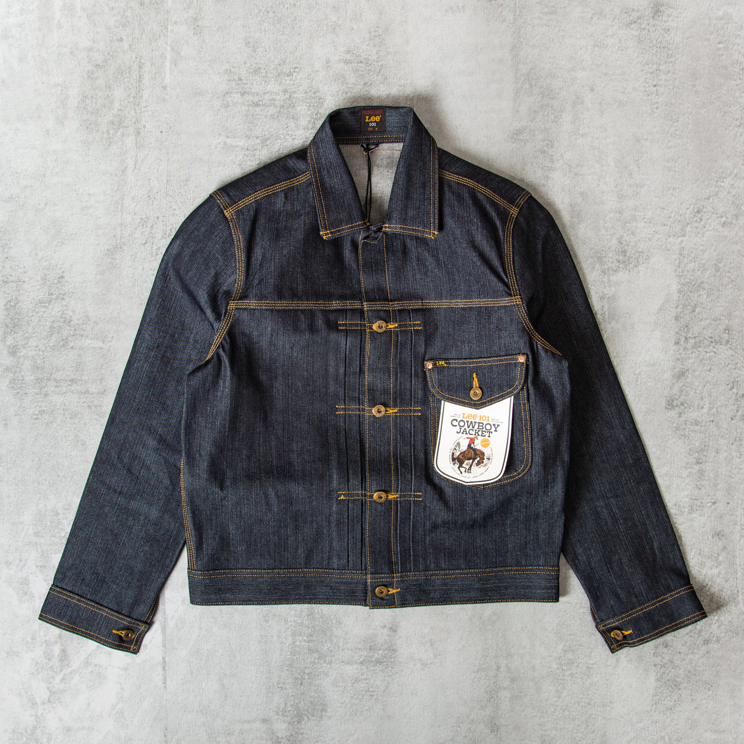 Buy the Lee 101 Boxy Cowboy Jacket - Dry Blue online @Union