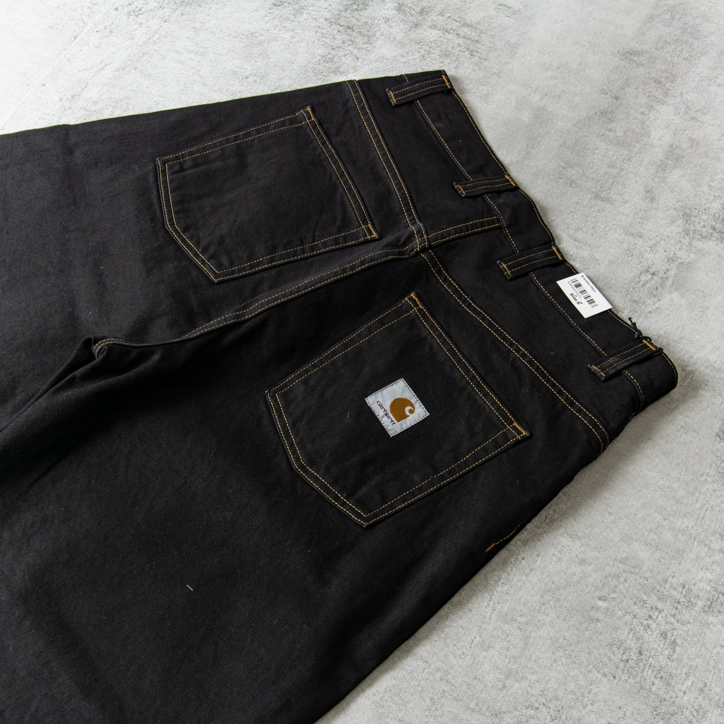 Carhartt WIP BRANDON PANT Black rinsed S