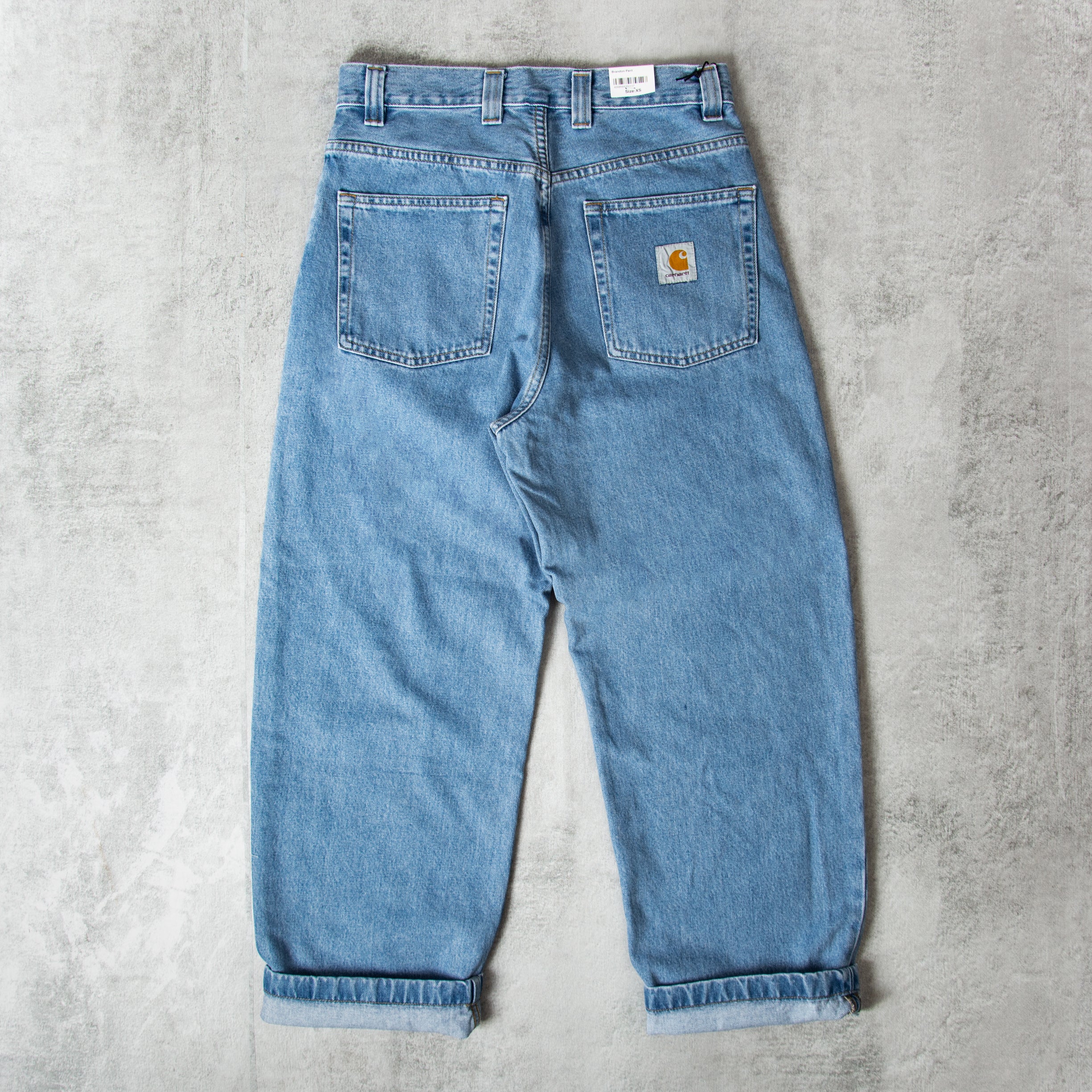 Buy the Carhartt WIP Brandon Pant - Blue Stone Bleached@Union