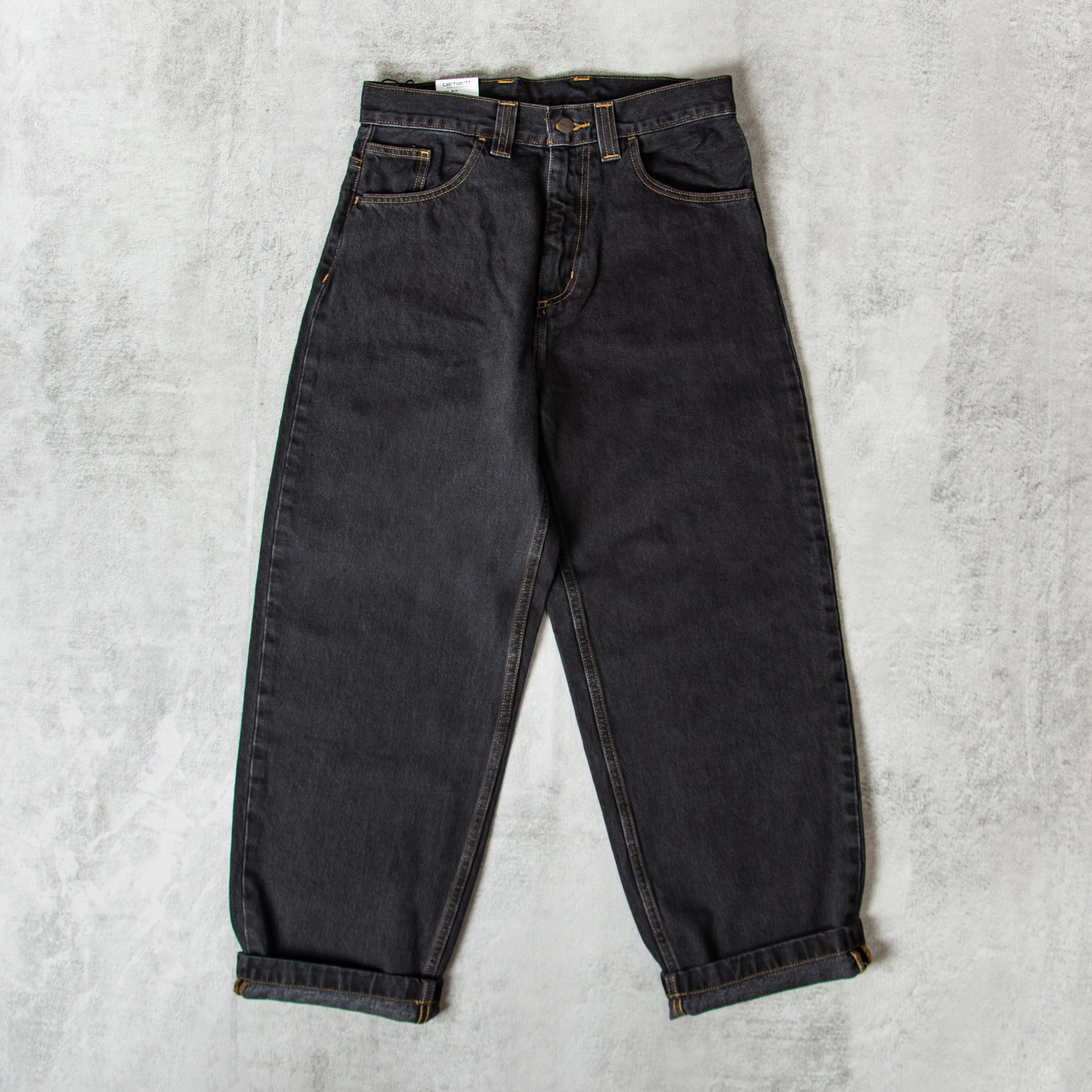 Buy the Carhartt WIP Brandon Pant - Black Stone Washed @Union