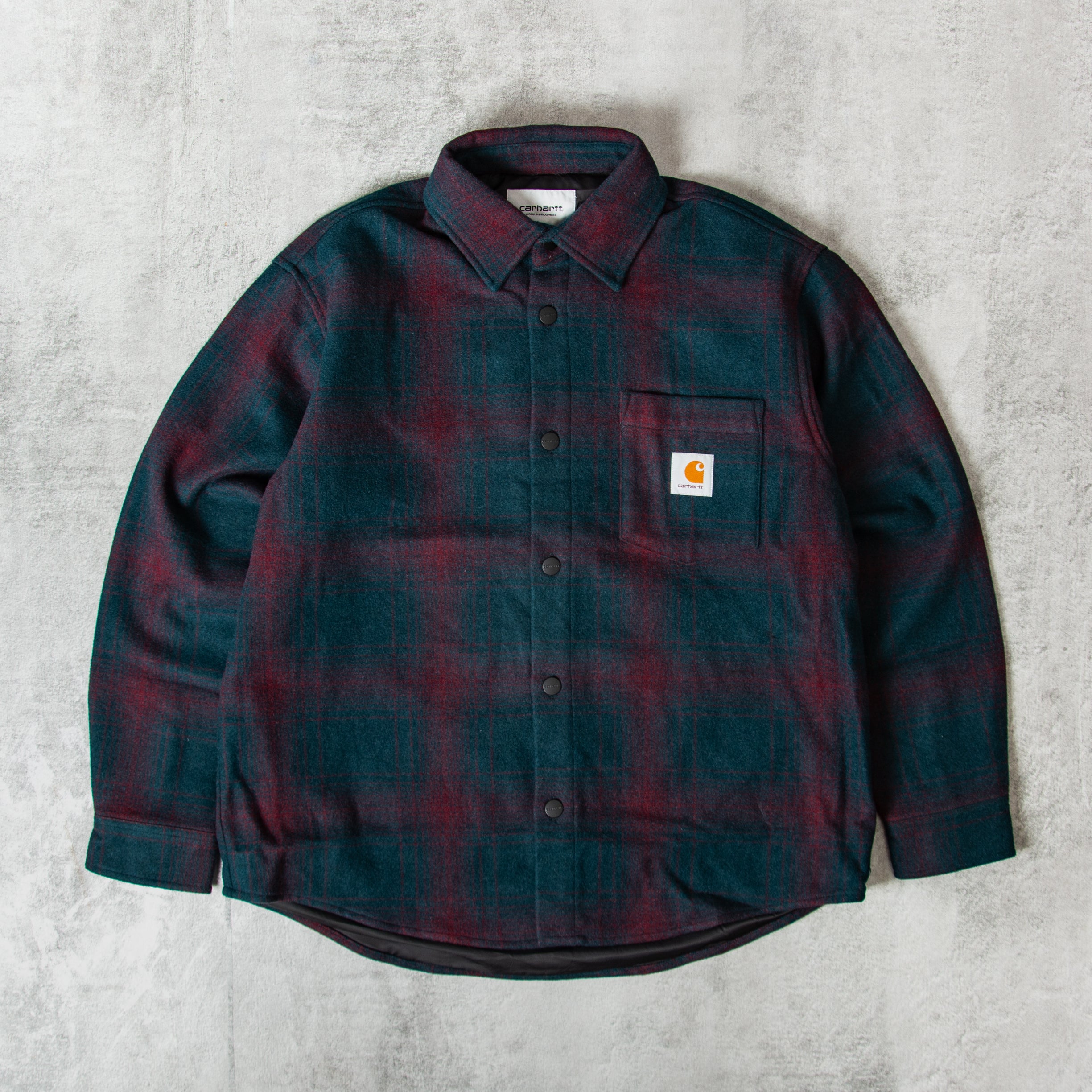 Carhartt WIP Brennan Shirt Jac - Deep Lagoon / Rondo@Union