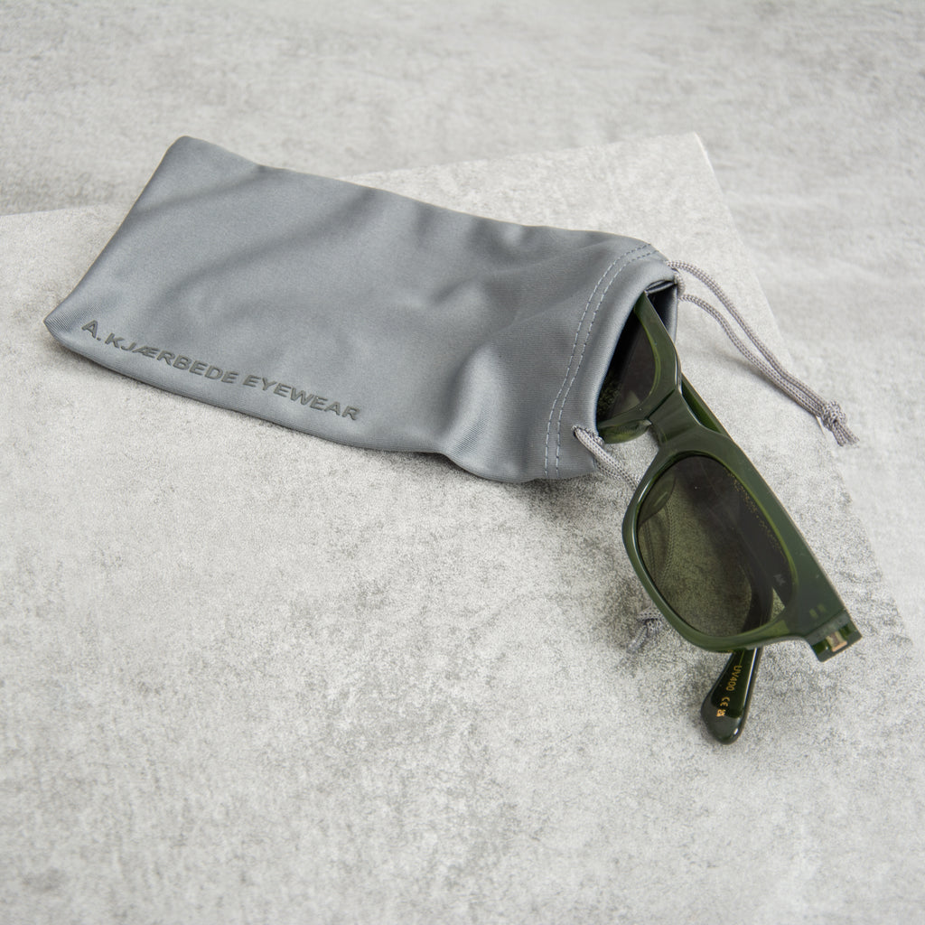 A Kjaerbede Bror KL2108-005 Sunglasses - Dark Green Transparent 2