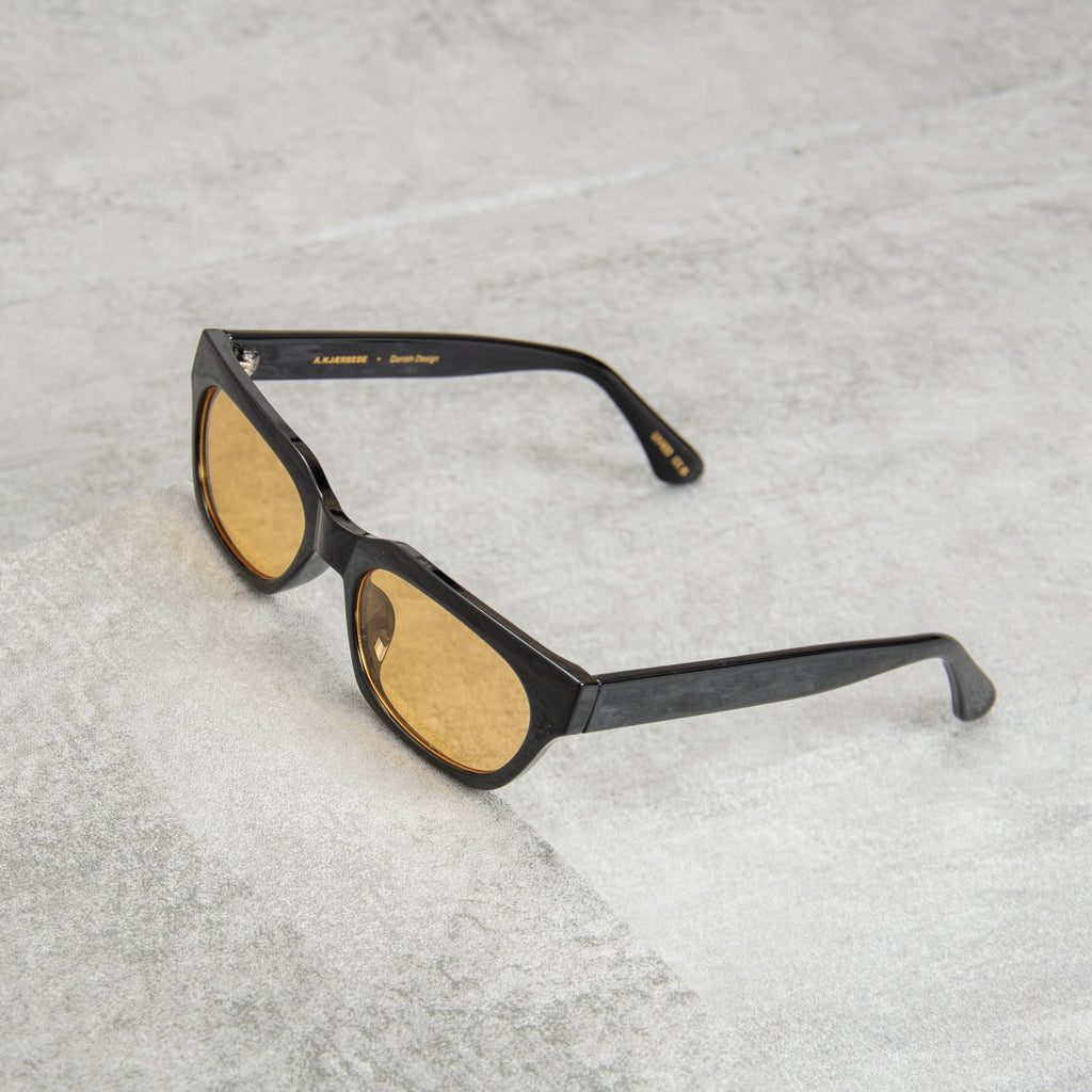 A Kjaerbede Bror KL2108-015 Sunglasses - Black / Yellow 1