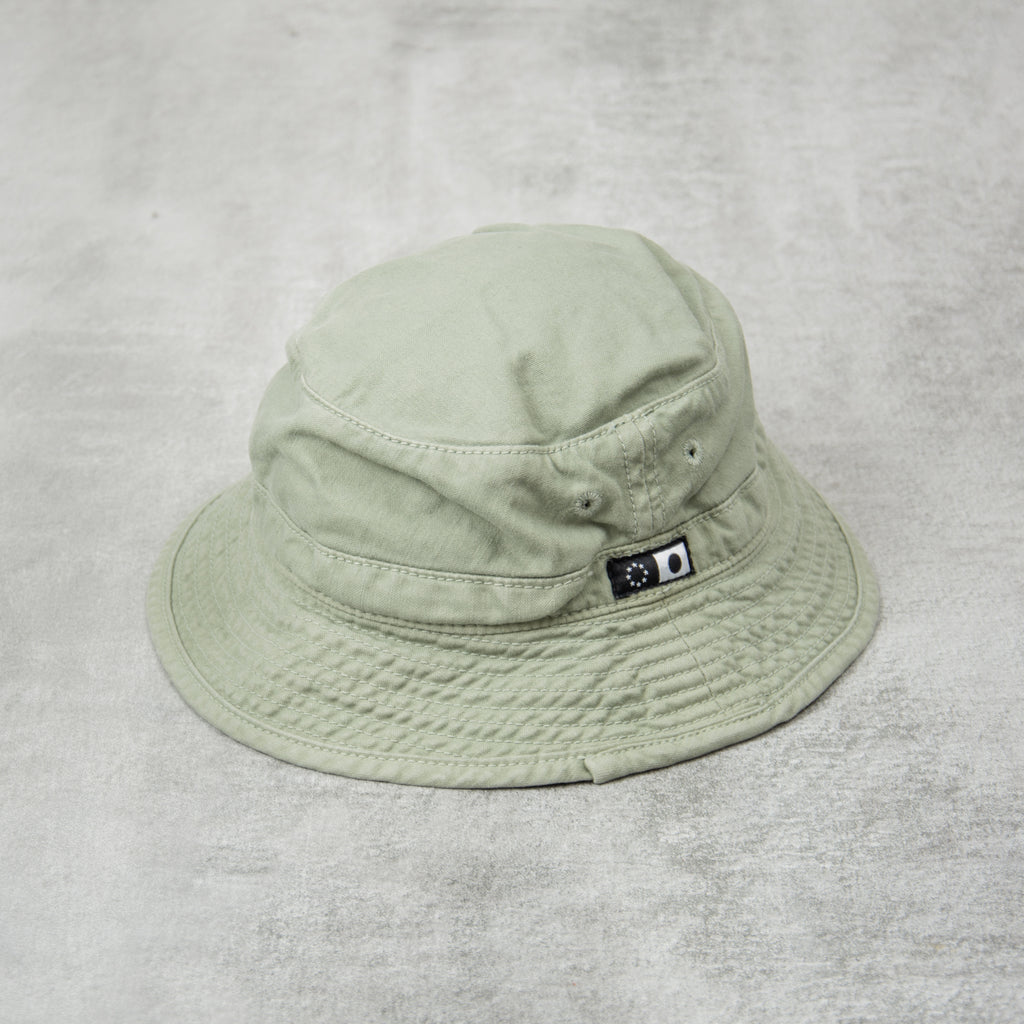 Edwin Bucket Hat PFD Twill - Iceberg Green 1