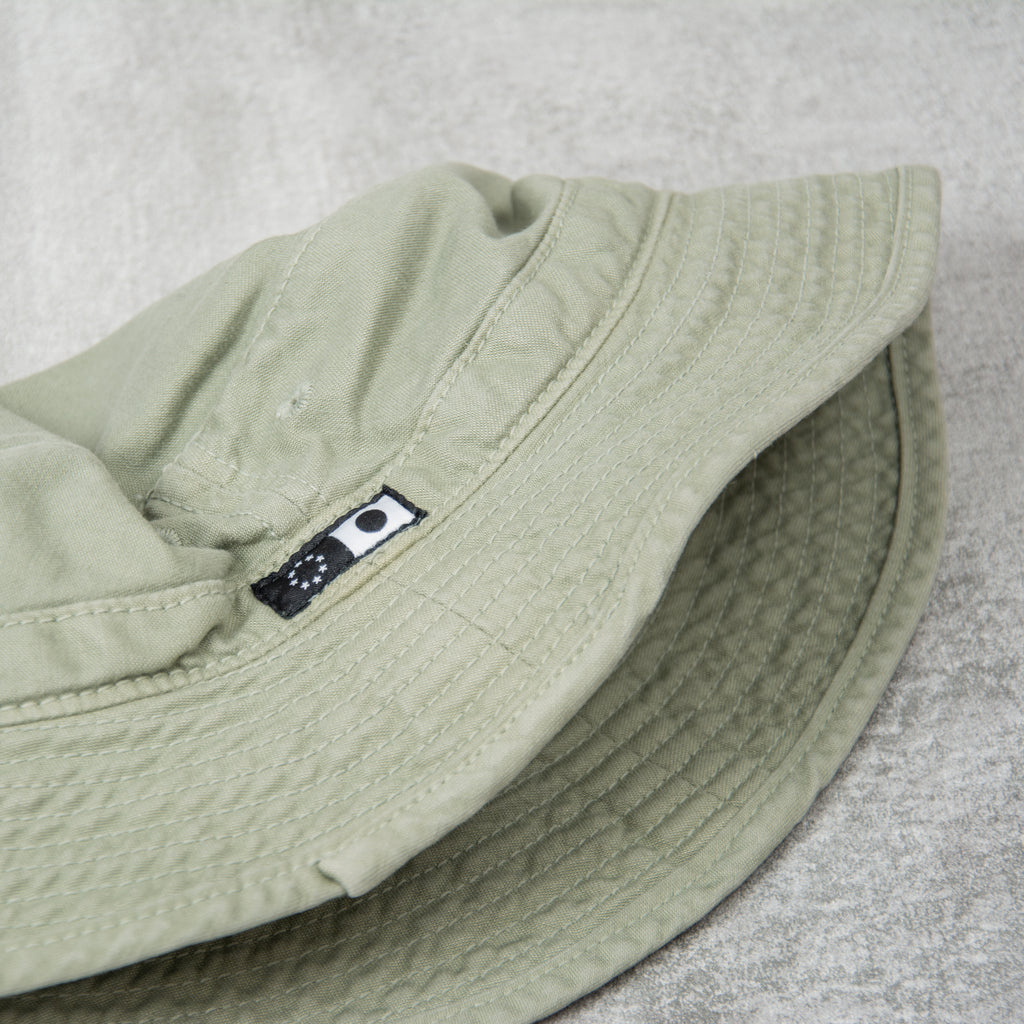 Edwin Bucket Hat PFD Twill - Iceberg Green 2