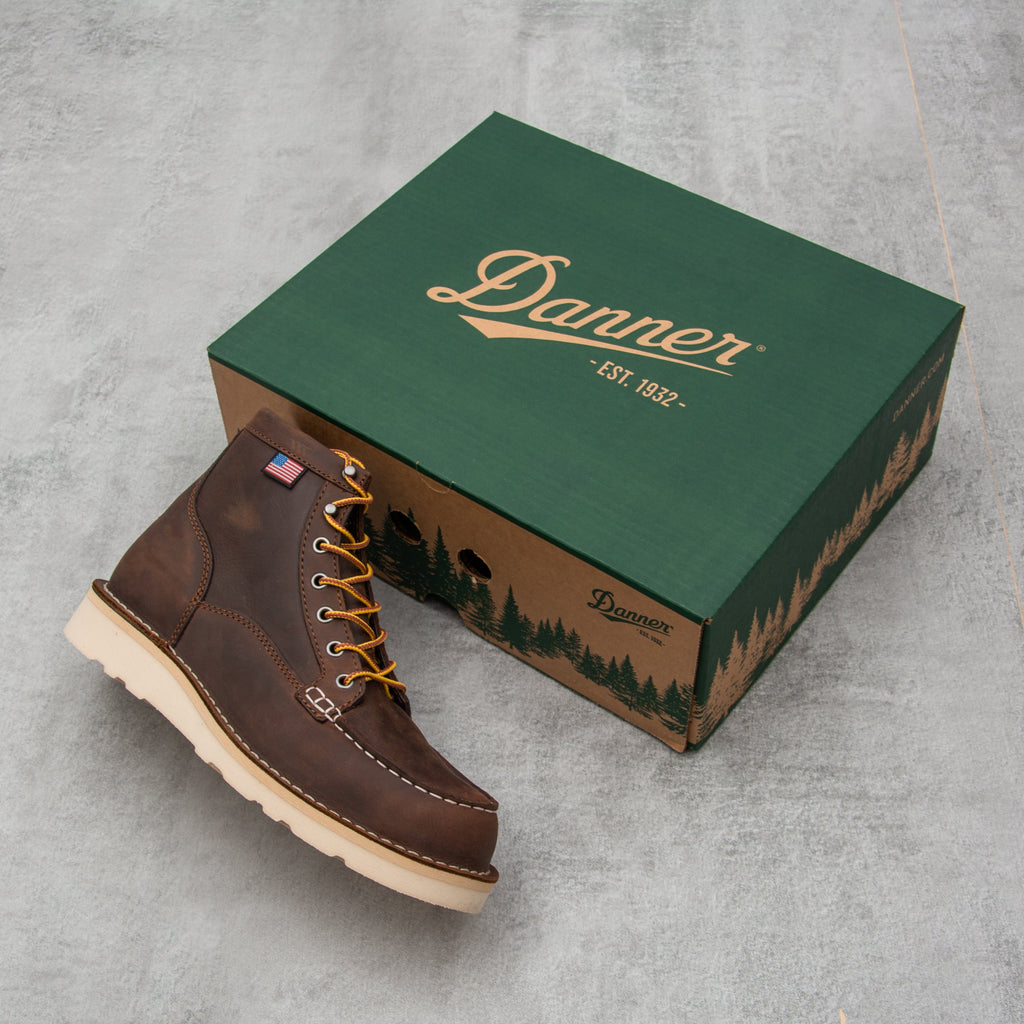 Danner Bull Run 15563  Moc Toe Boot - Brown 2