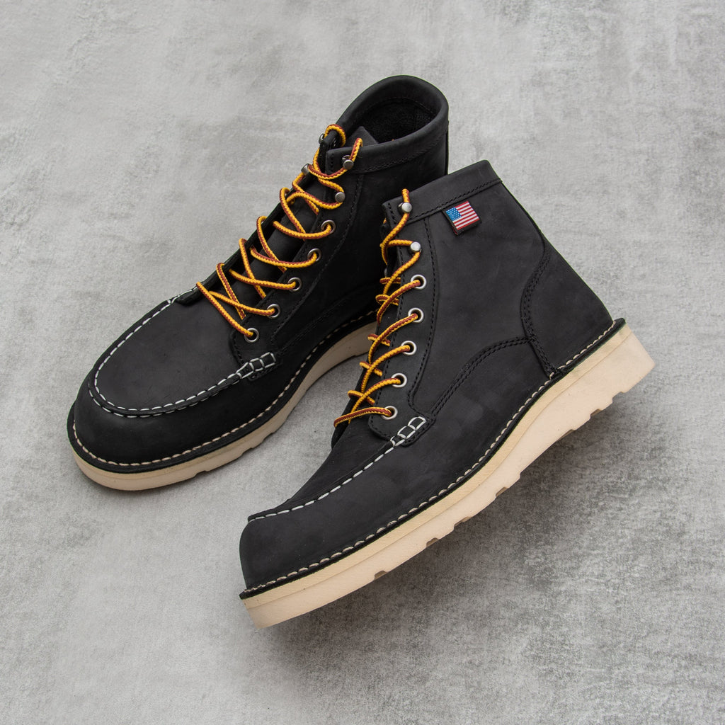 Danner Bull Run 15568 Moc Toe Boot - Black 1