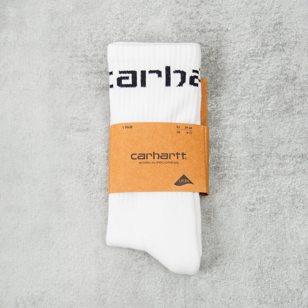 Carhartt WIP Carhartt Socks - White / Black 1