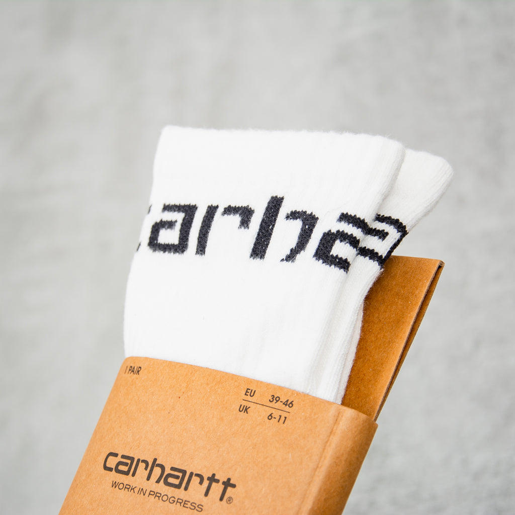 Carhartt WIP Carhartt Socks - White / Black 2