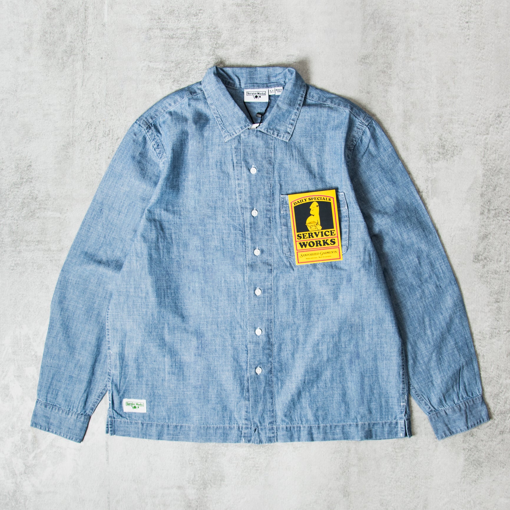 Buy the Service Works Chambray Resort Shirt @unionclothing | Union