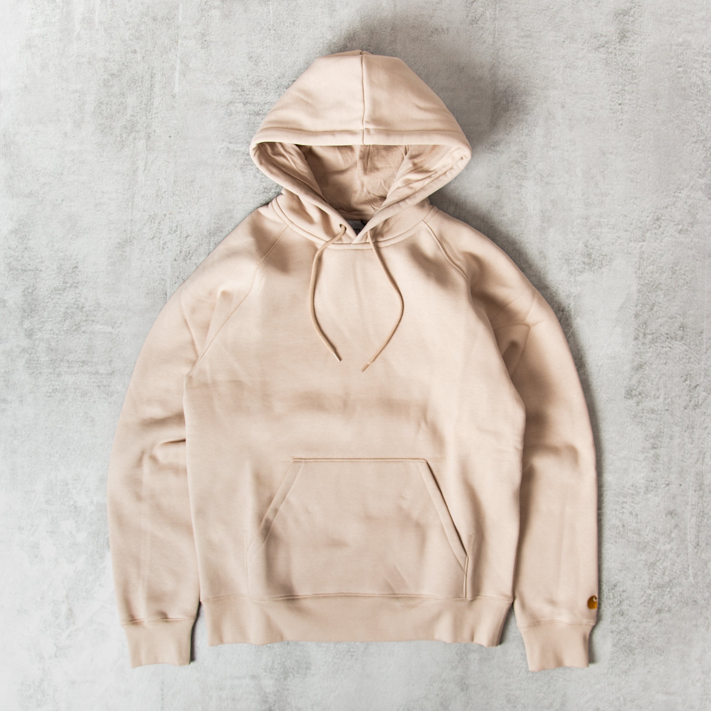Carhartt WIP Chase Hooded Sweatshirt Fleur De Sel@Union Clothing