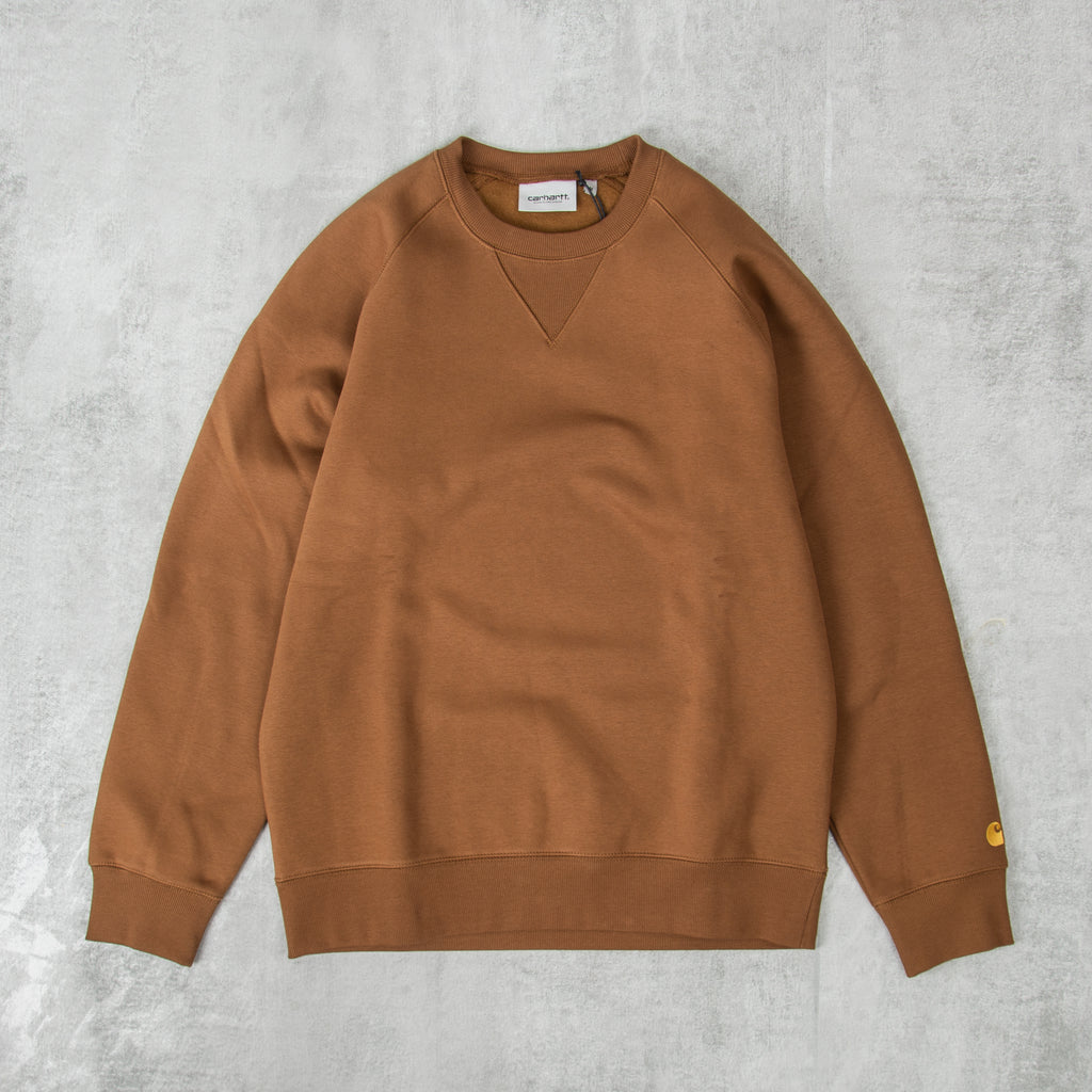 Carhartt WIP Chase Sweatshirt - Tamarind 1