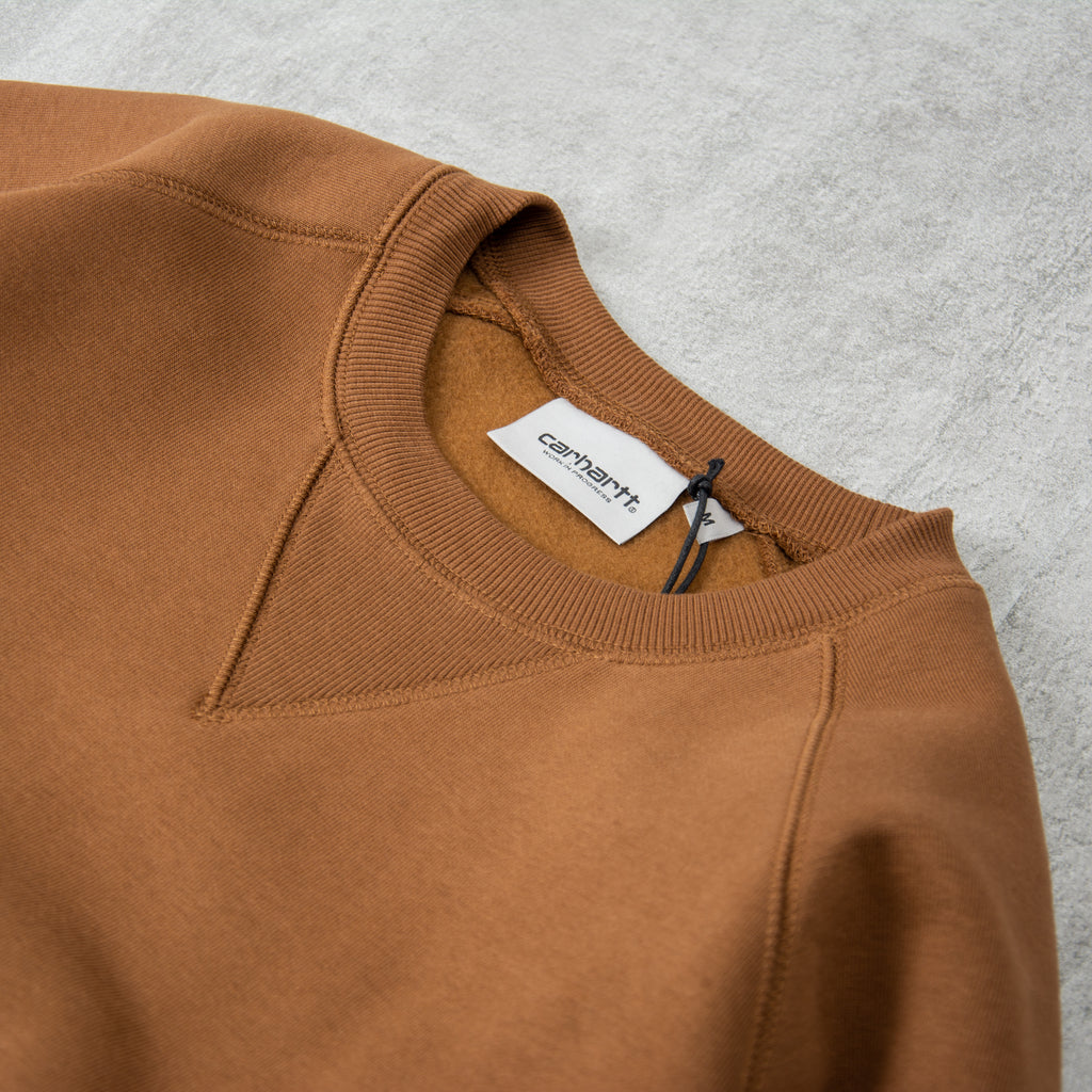 Carhartt WIP Chase Sweatshirt - Tamarind 3