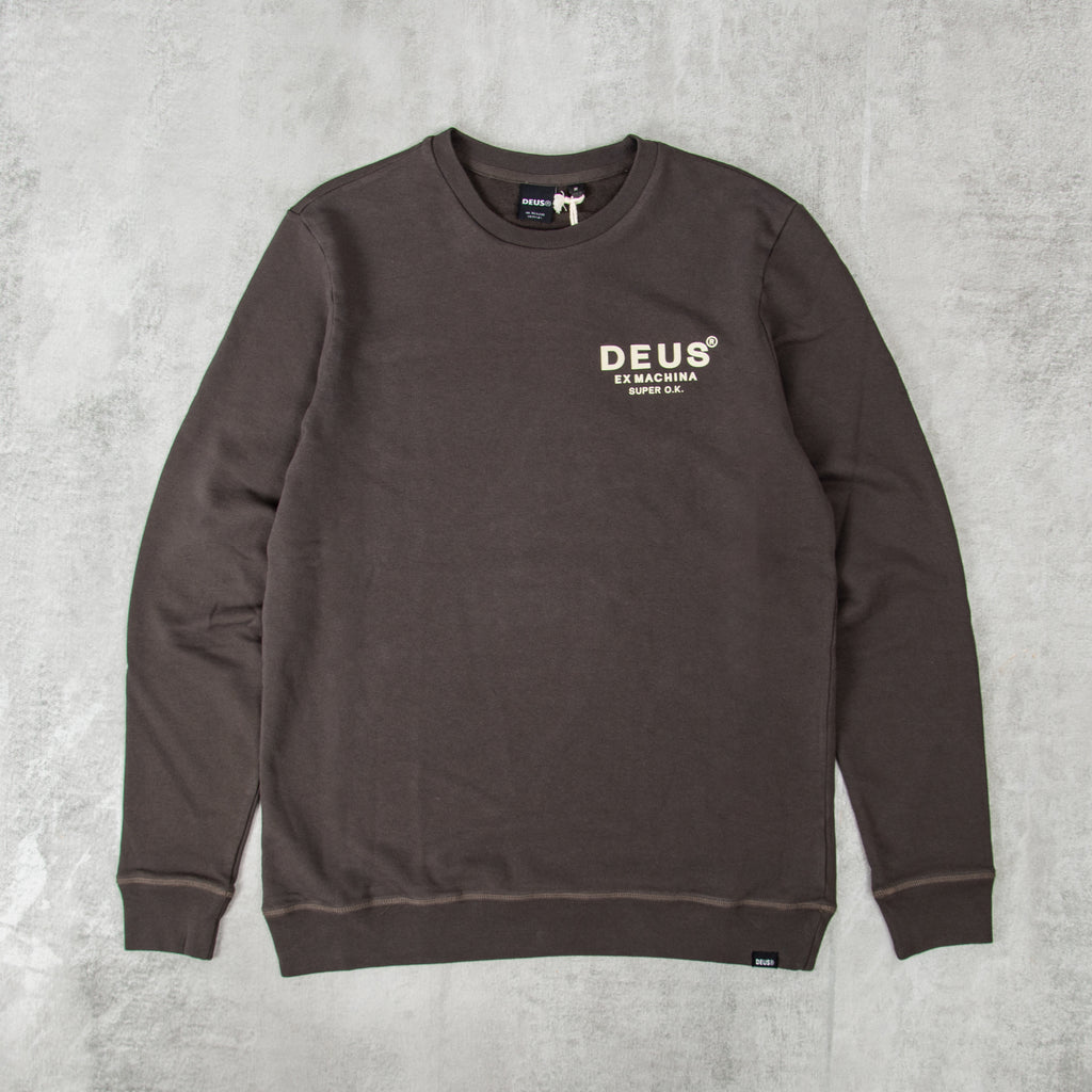 Deus ex Machina Chatterbox Crew - Anthracite 1