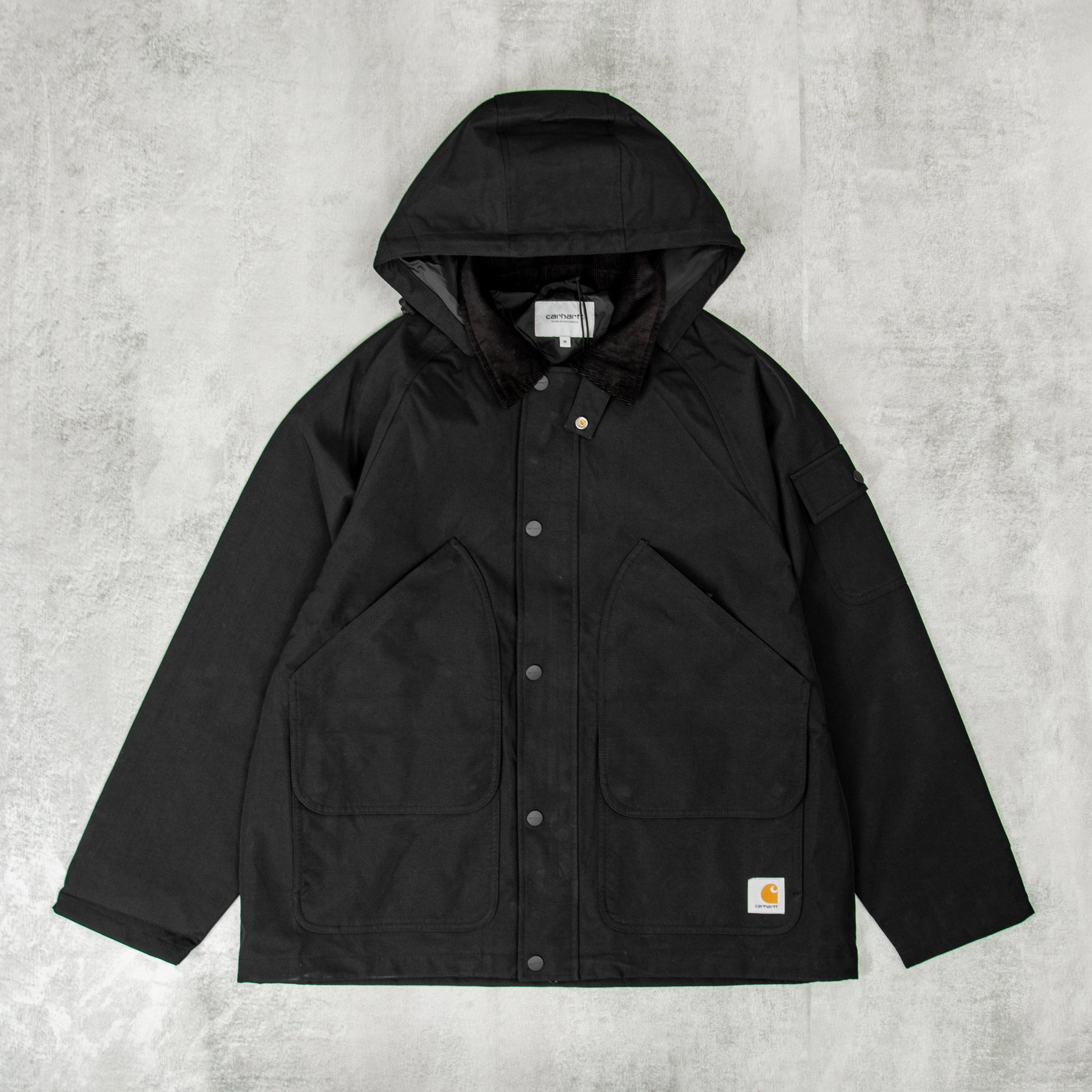 Buy the Carhartt WIP Clarton Jacket Black@Union Clothing Union