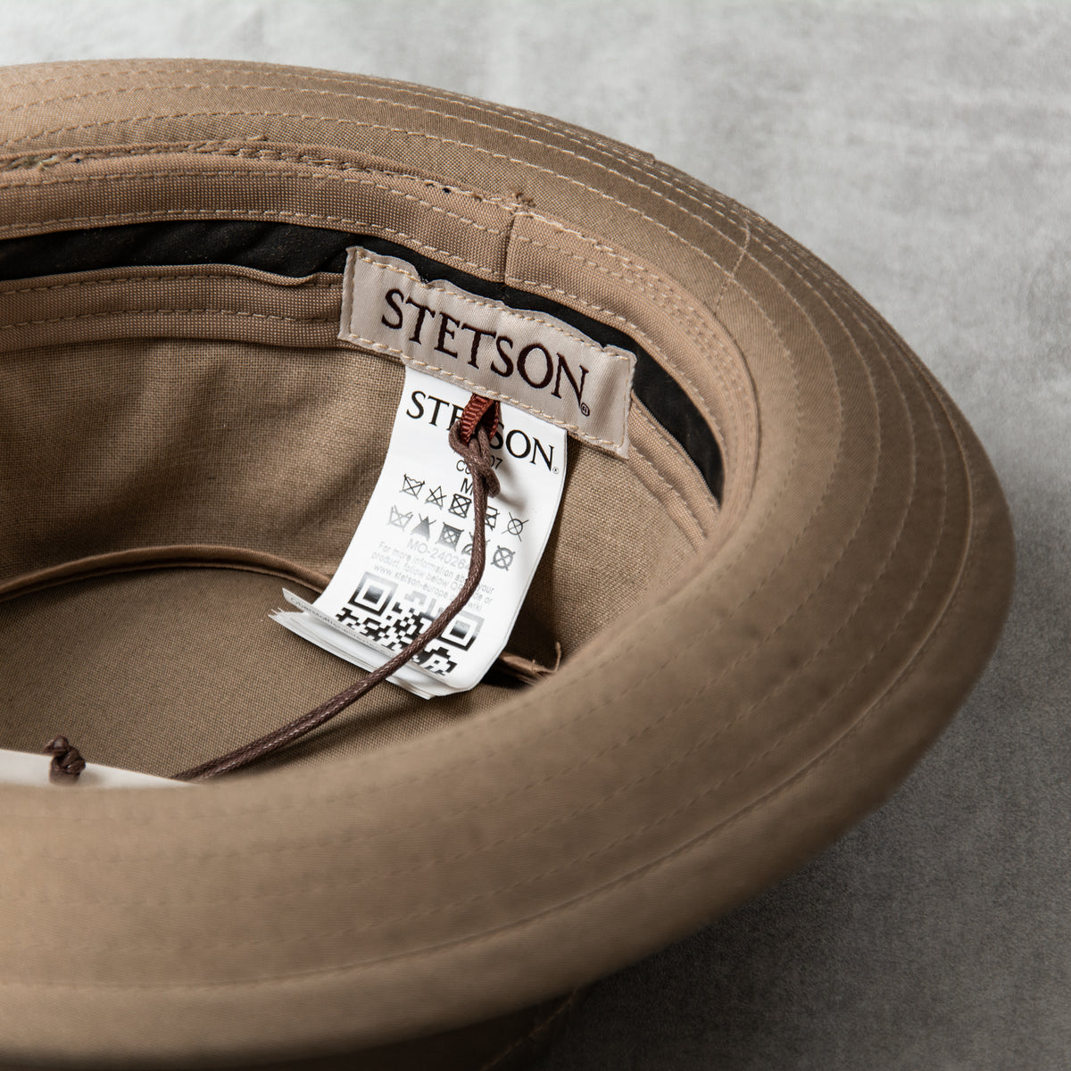 Stetson Classic Band Pork Pie Hat 1691107 7 - Beige | Union Clothing