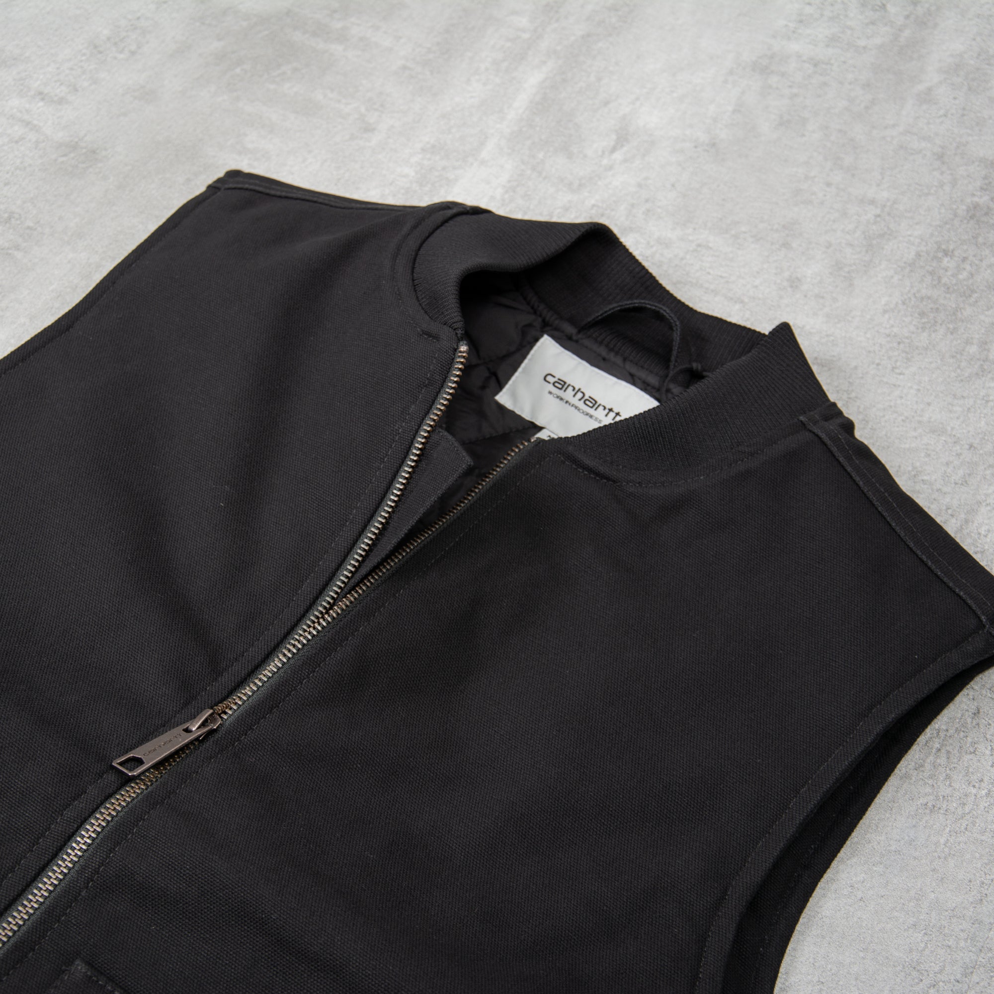 Get the Carhartt WIP Rigid Vest - Black online @Union Clothing