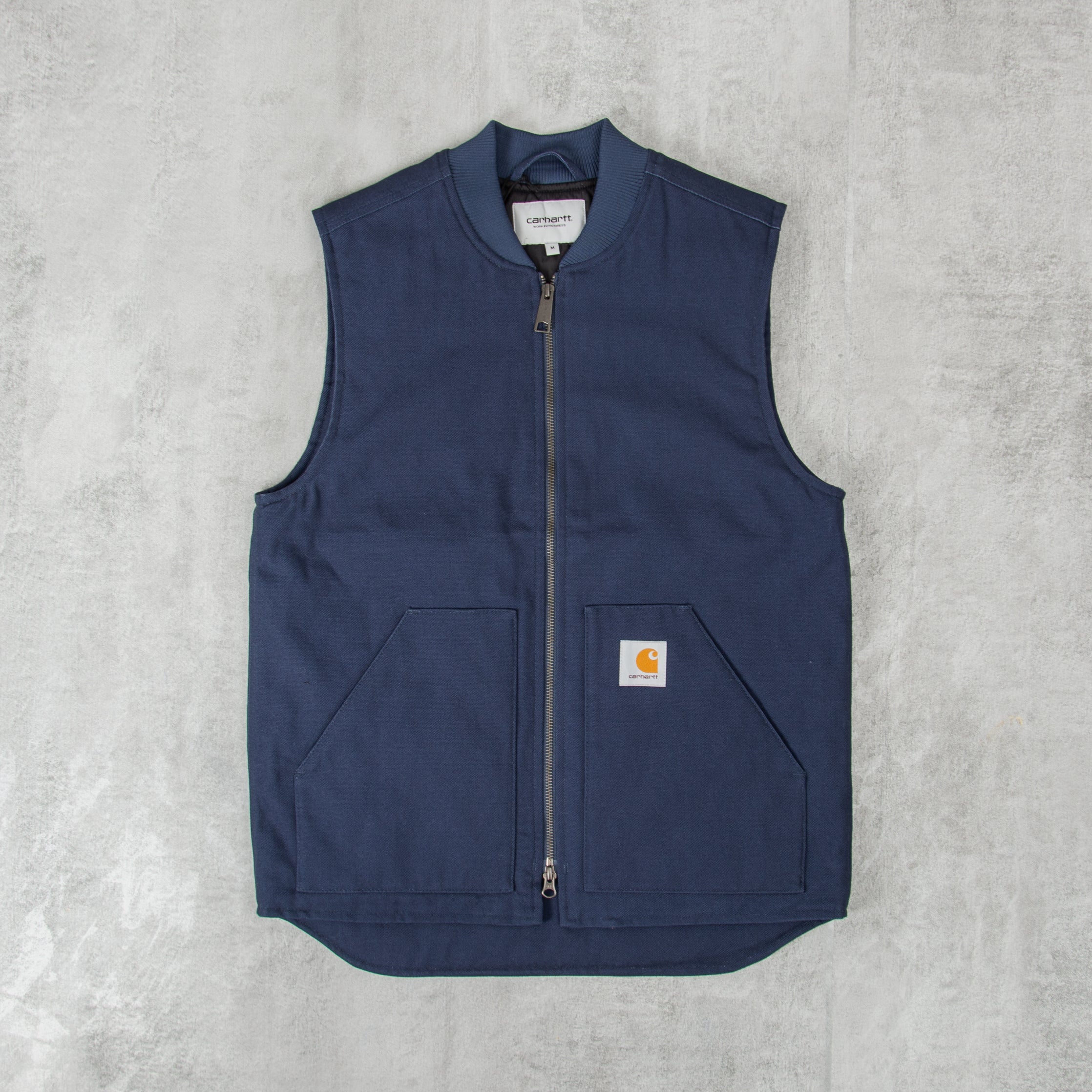 Get the Carhartt WIP Classic Vest Rigid - Blue online @Union 