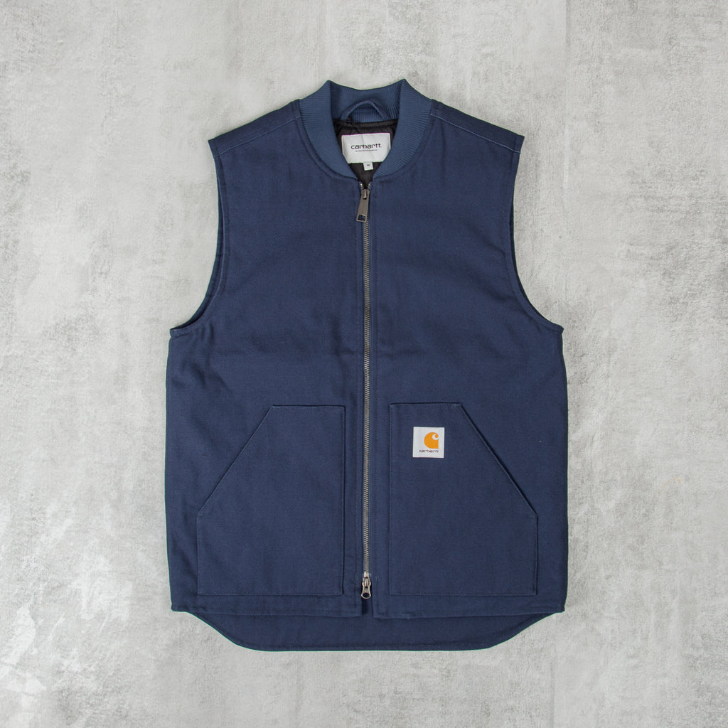 Carhartt WIP Classic Vest Rigid - Blue 1
