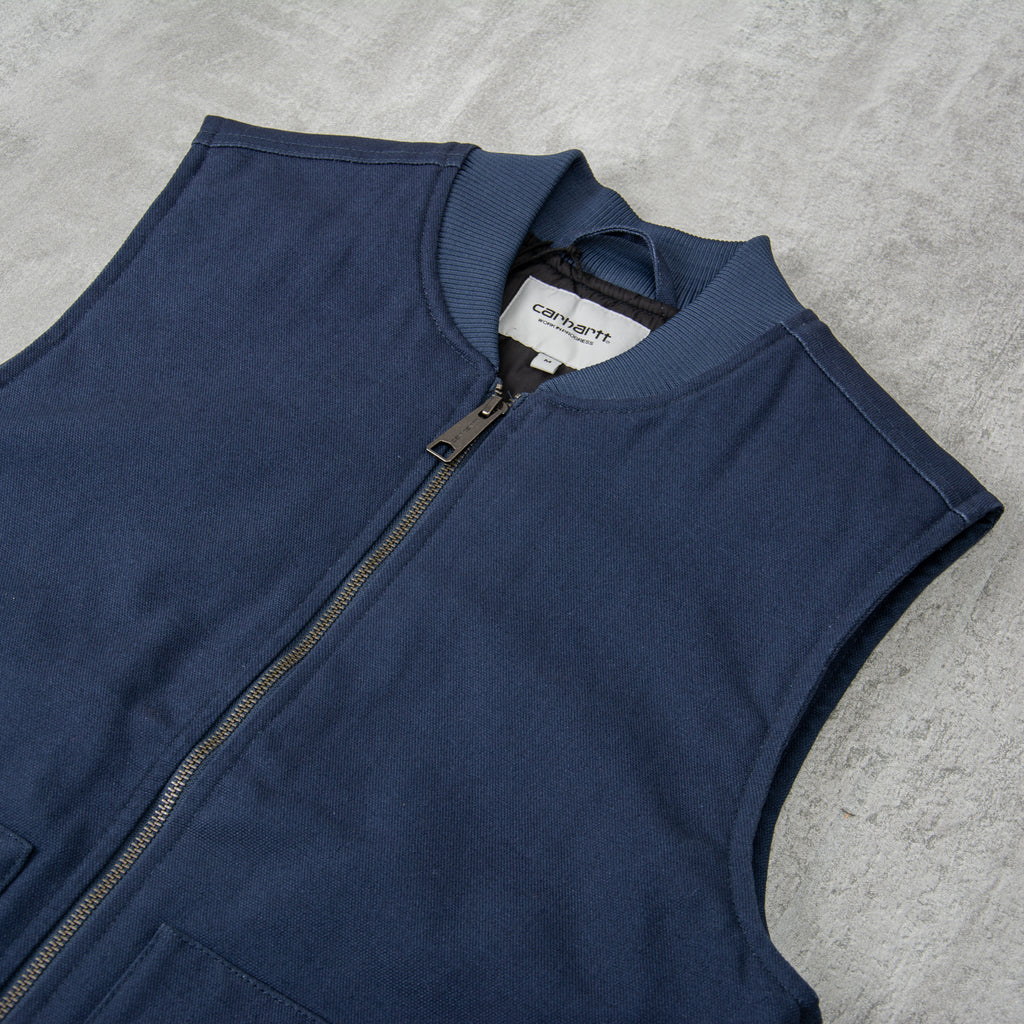 Carhartt WIP Classic Vest Rigid - Blue 3