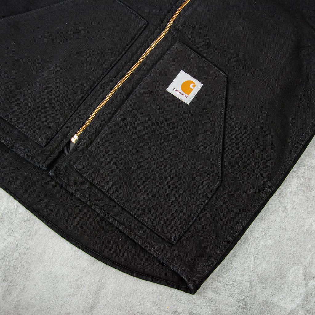 Carhartt WIP Classic Vest Rinsed - Black 3