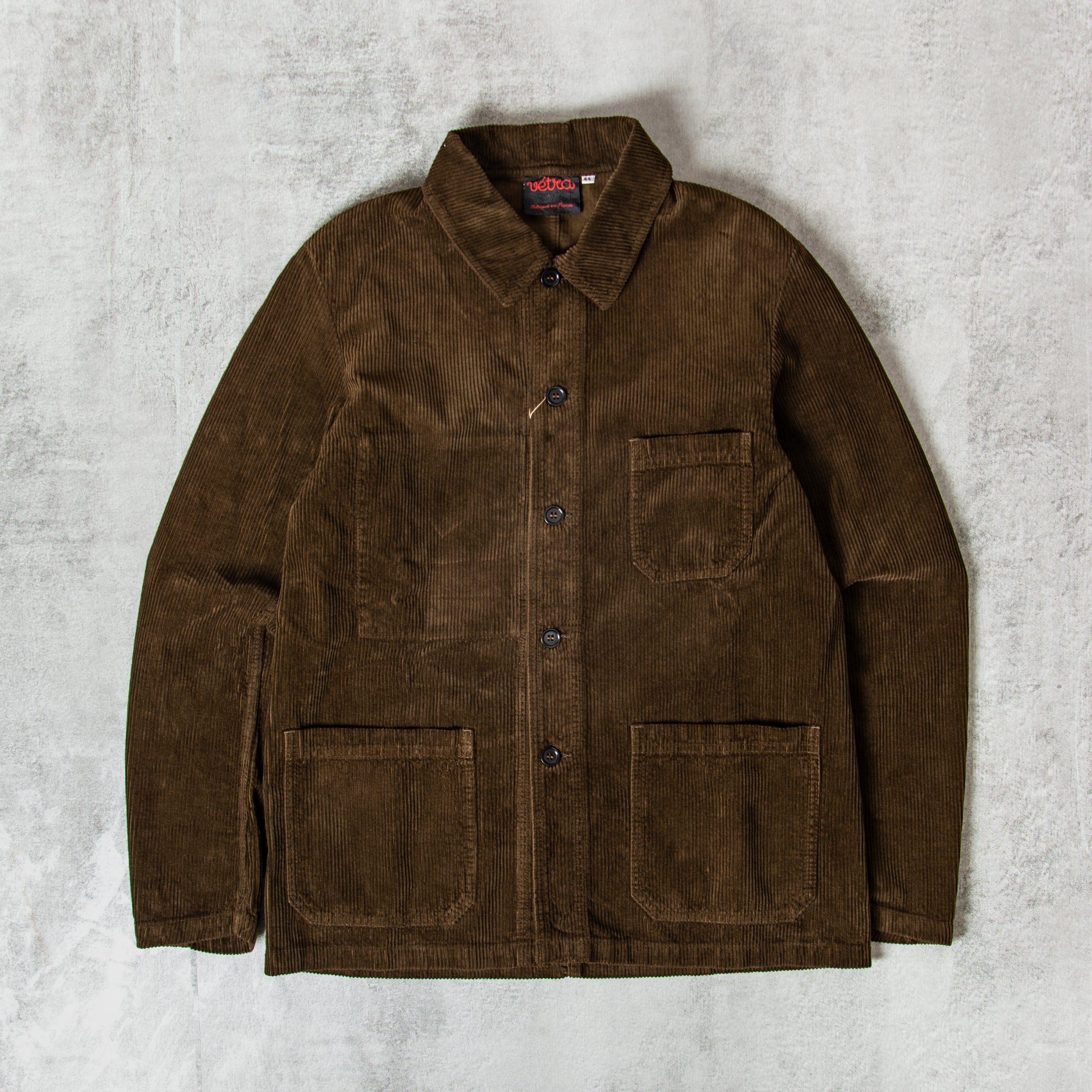 Buy the Vetra Corduroy Jacket 9NB6/5 - Beaver @Union Clothing