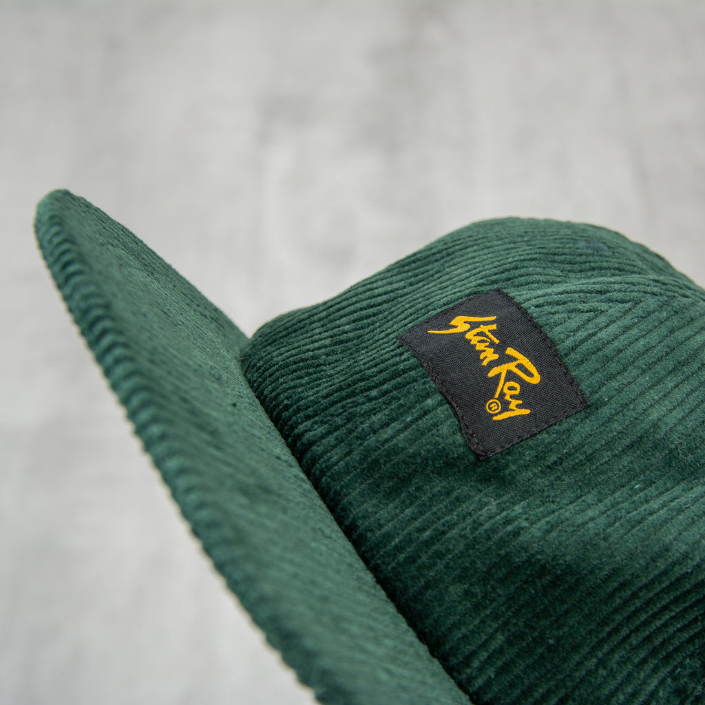 Stan Ray Corduroy Ball Cap - Pine Green 2