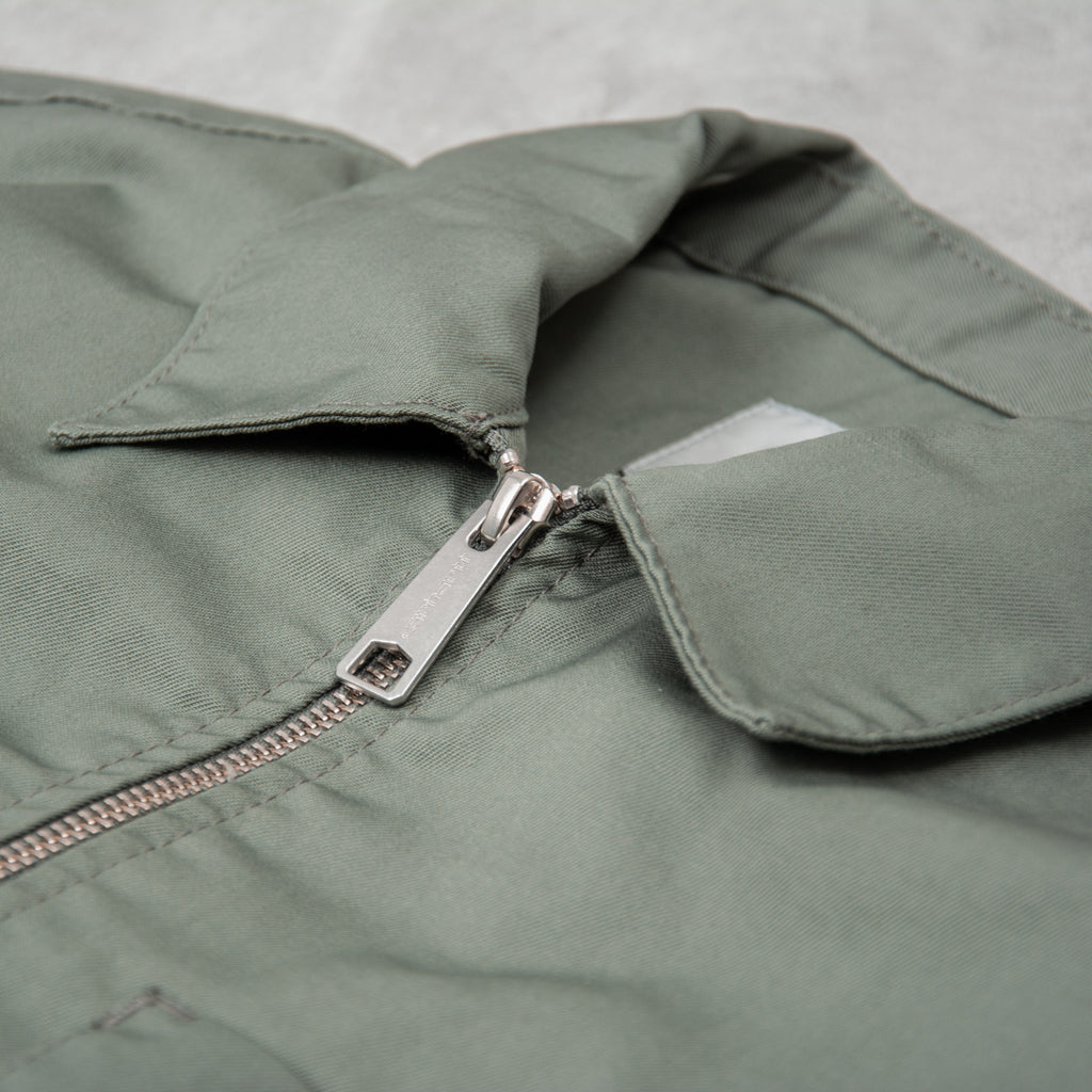Carhartt WIP Craft Zip L/S Shirt - Smoke Green Rinsed 3