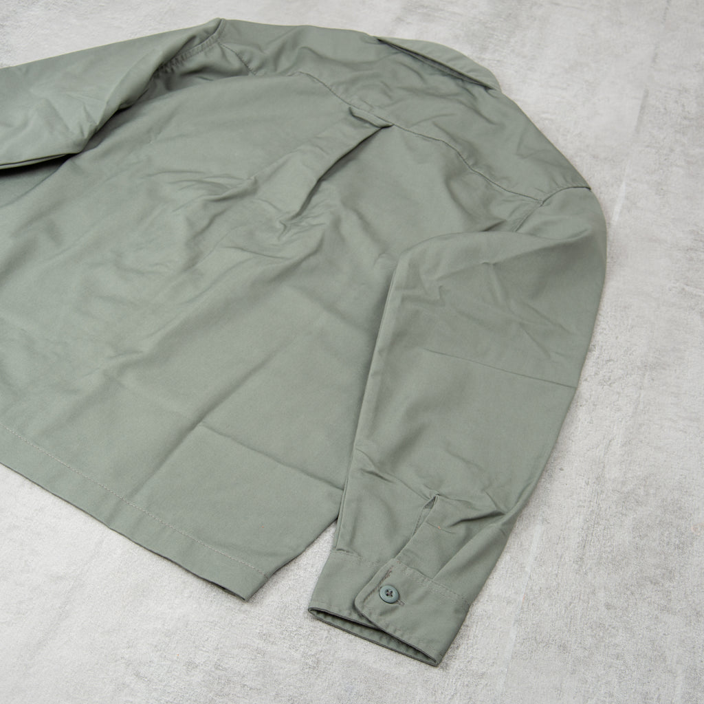 Carhartt WIP Craft Zip L/S Shirt - Smoke Green Rinsed 4