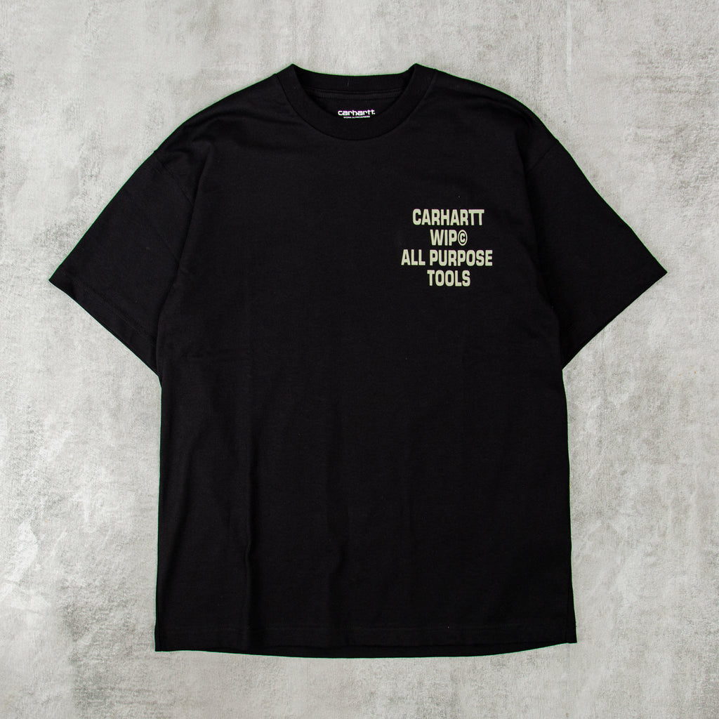Carhartt WIP Cross Screw Tee - Black 1